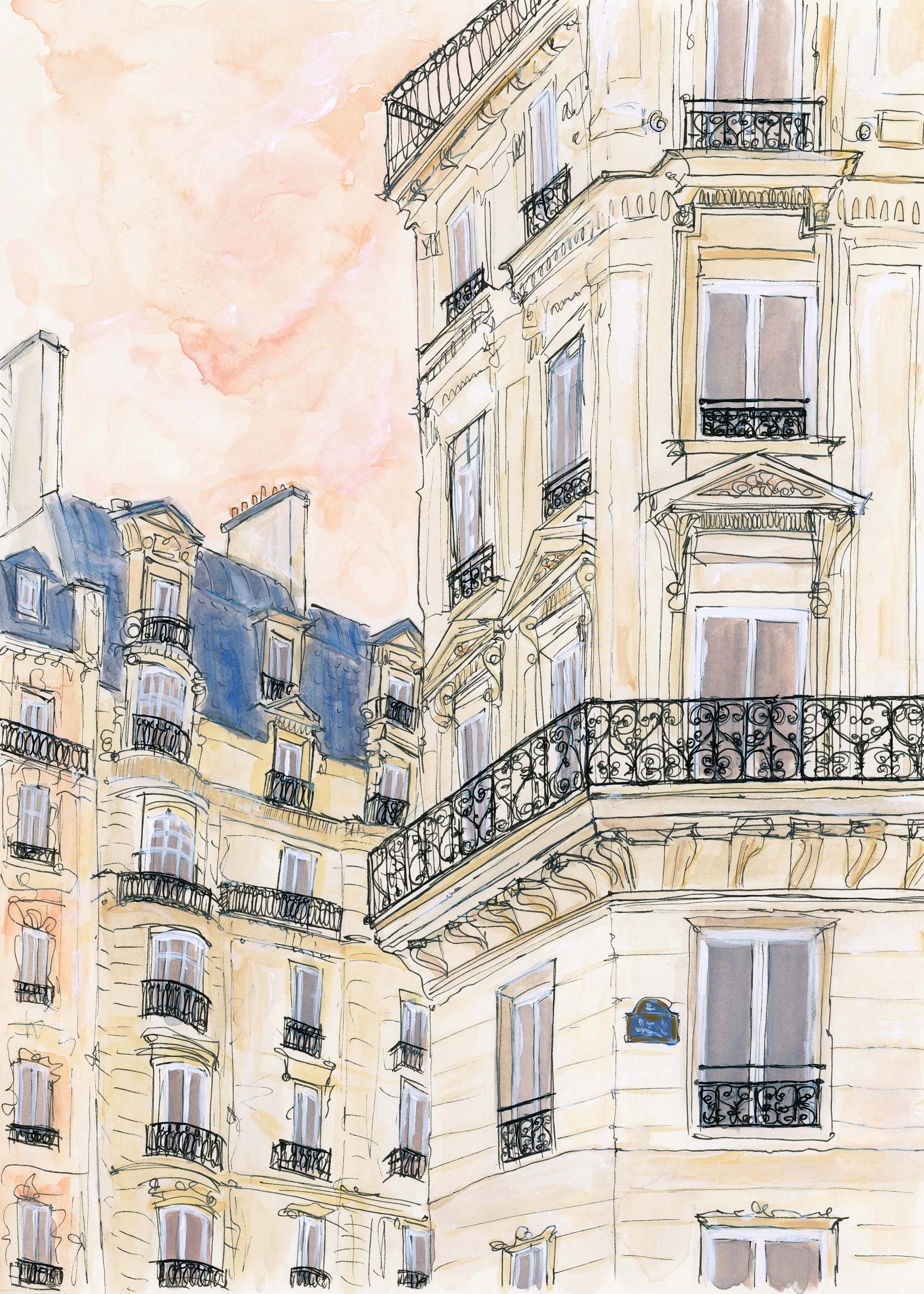 Architectural Art Prints for Structured Interiors