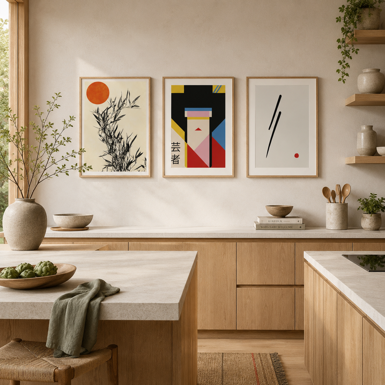 Japandi Calm Kitchen