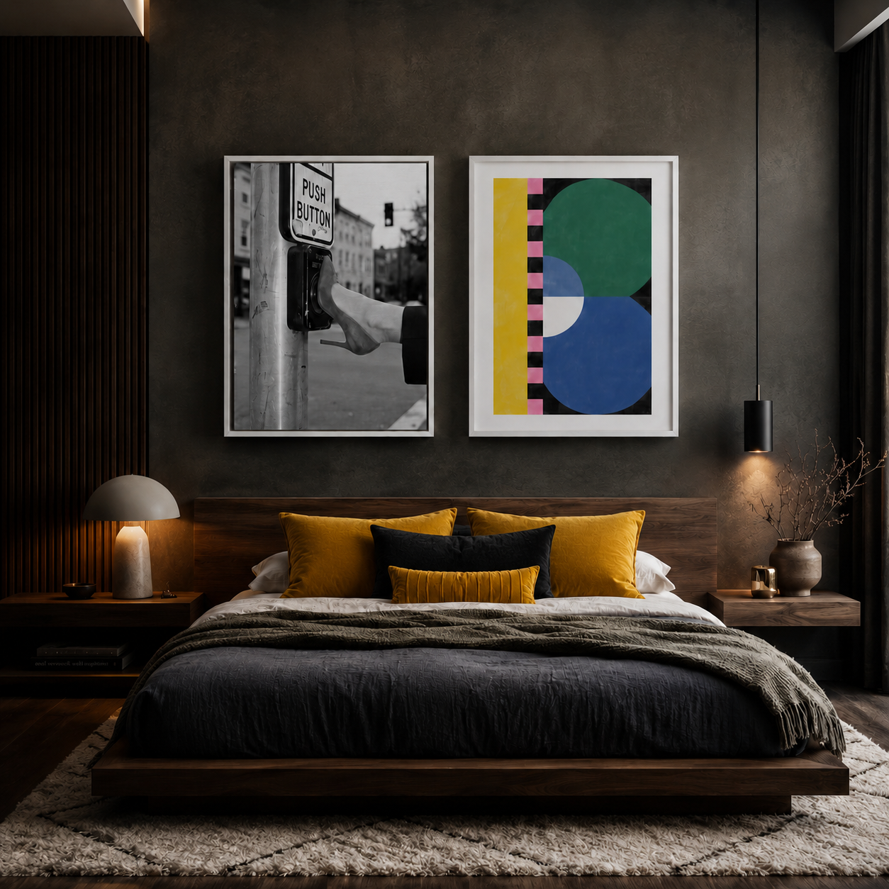 Modern Vignette Bedroom