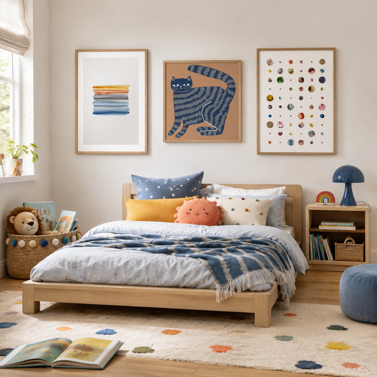 Cosy Colourful Comforts Kids Bedroom