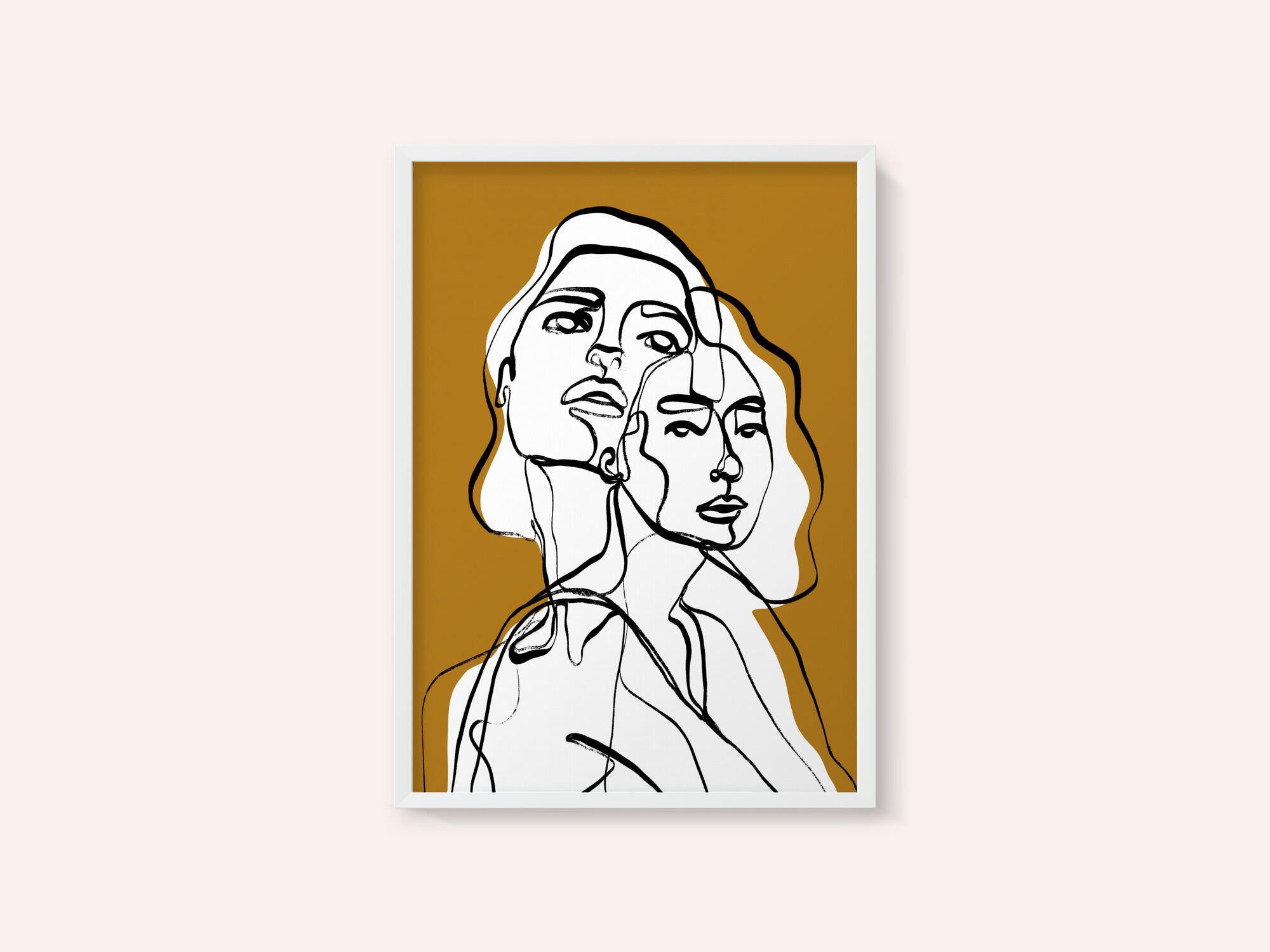 Interwoven Faces