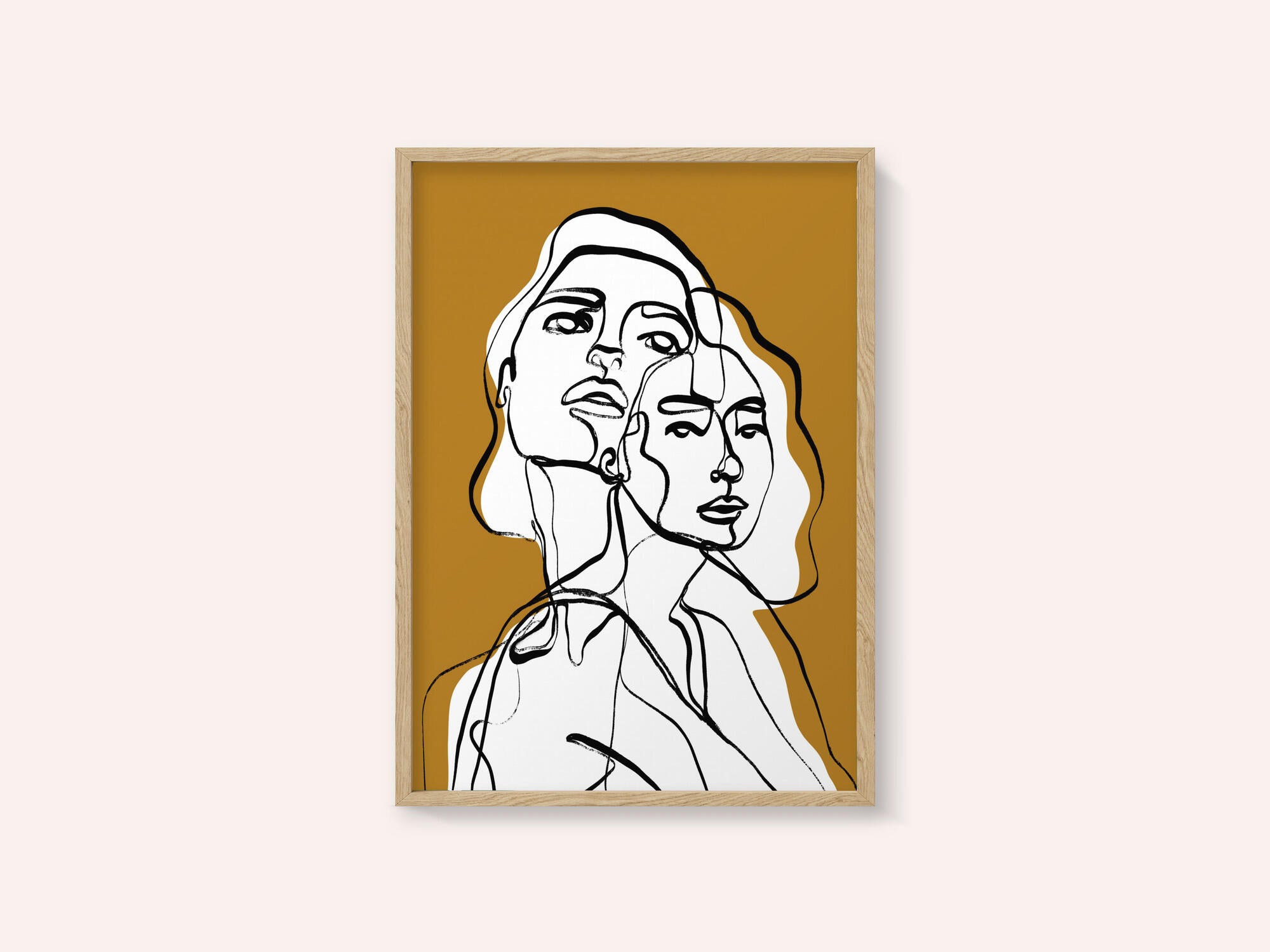 Interwoven Faces
