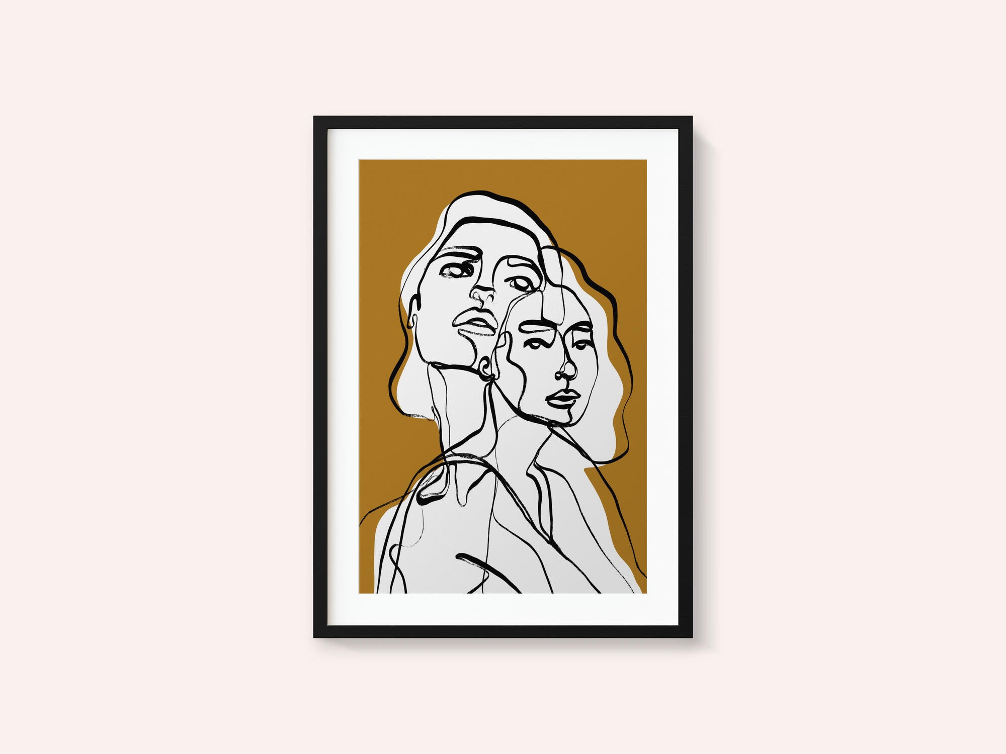 Interwoven Faces
