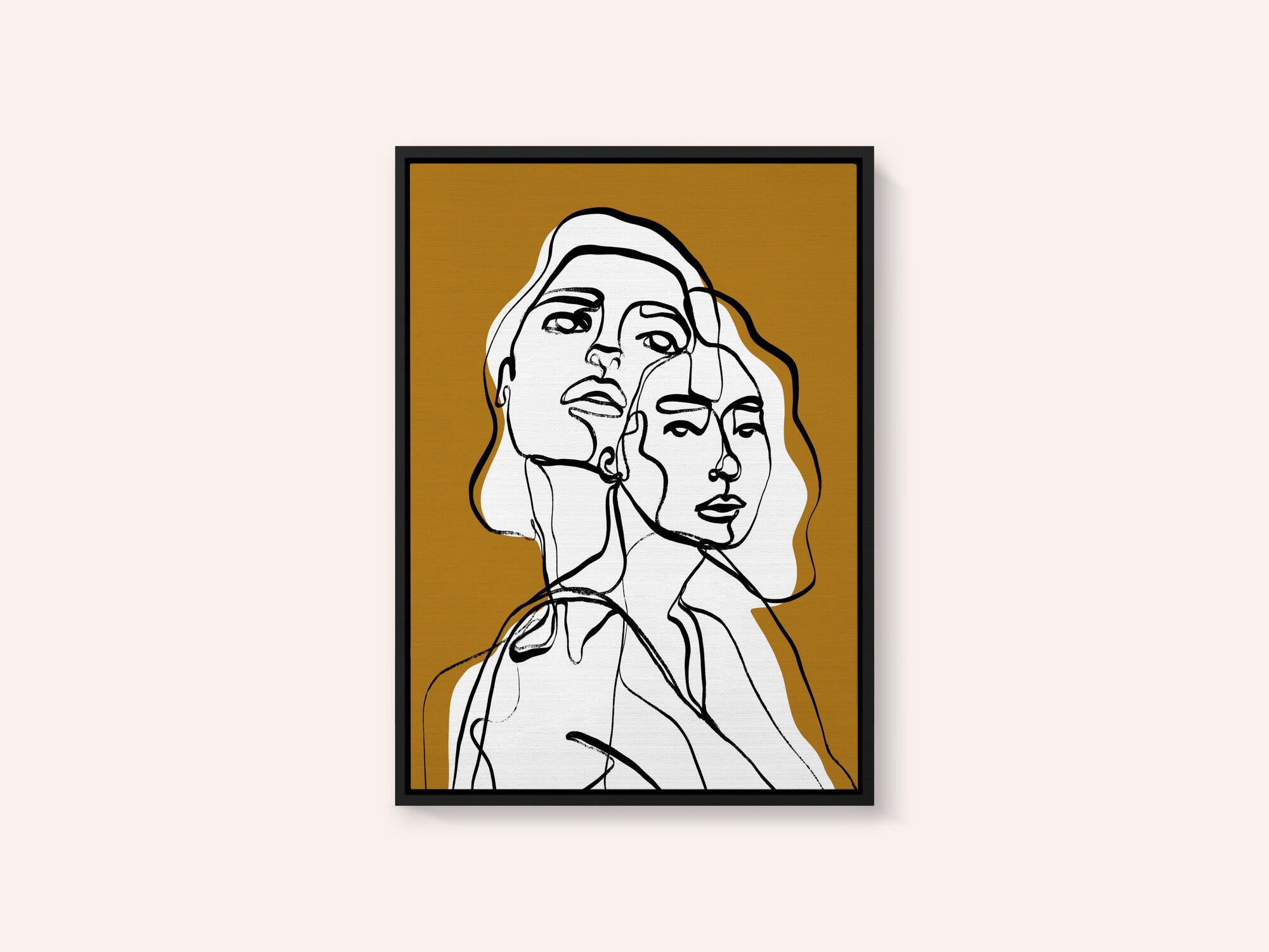 Interwoven Faces