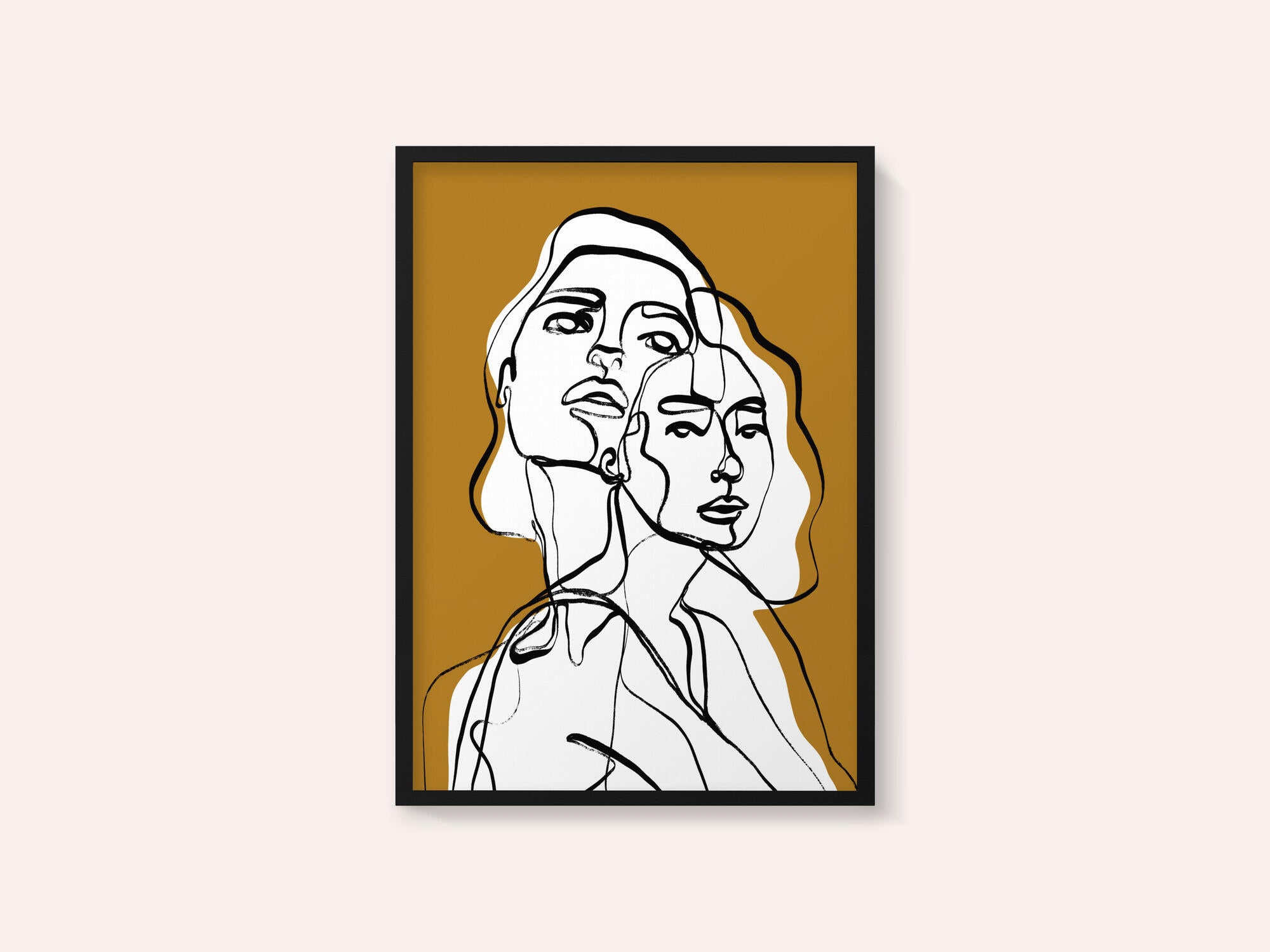 Interwoven Faces