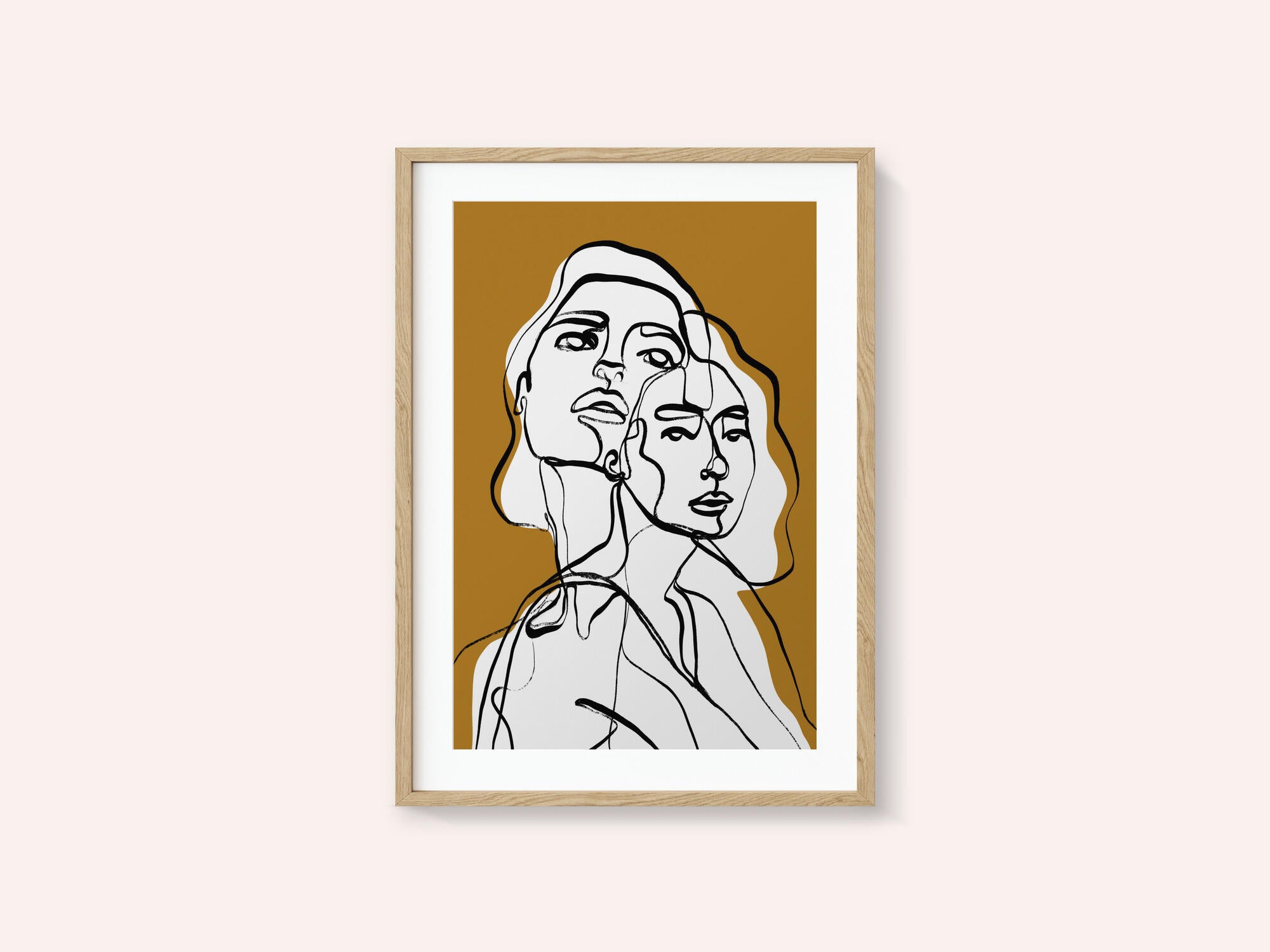 Interwoven Faces