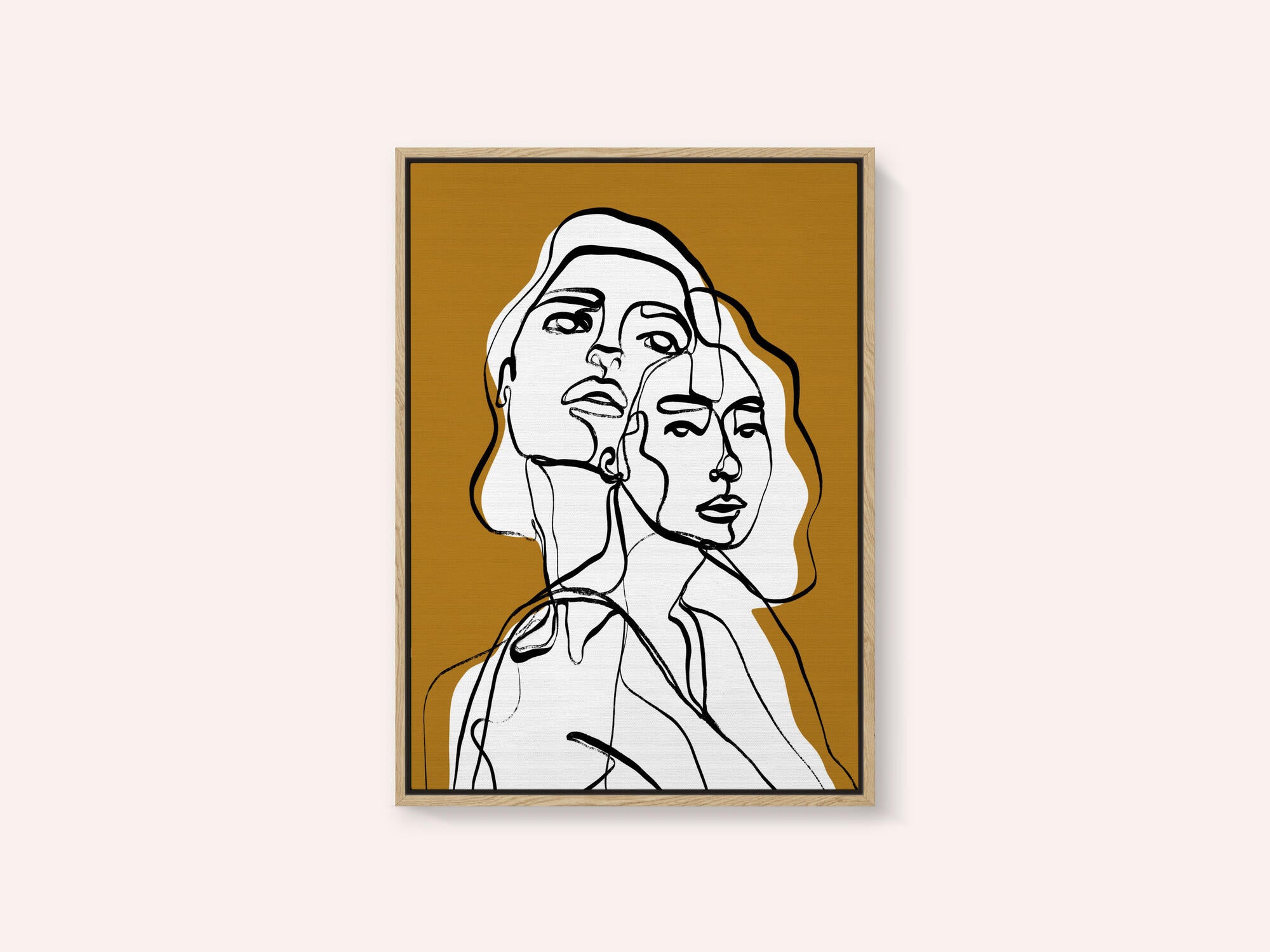 Interwoven Faces