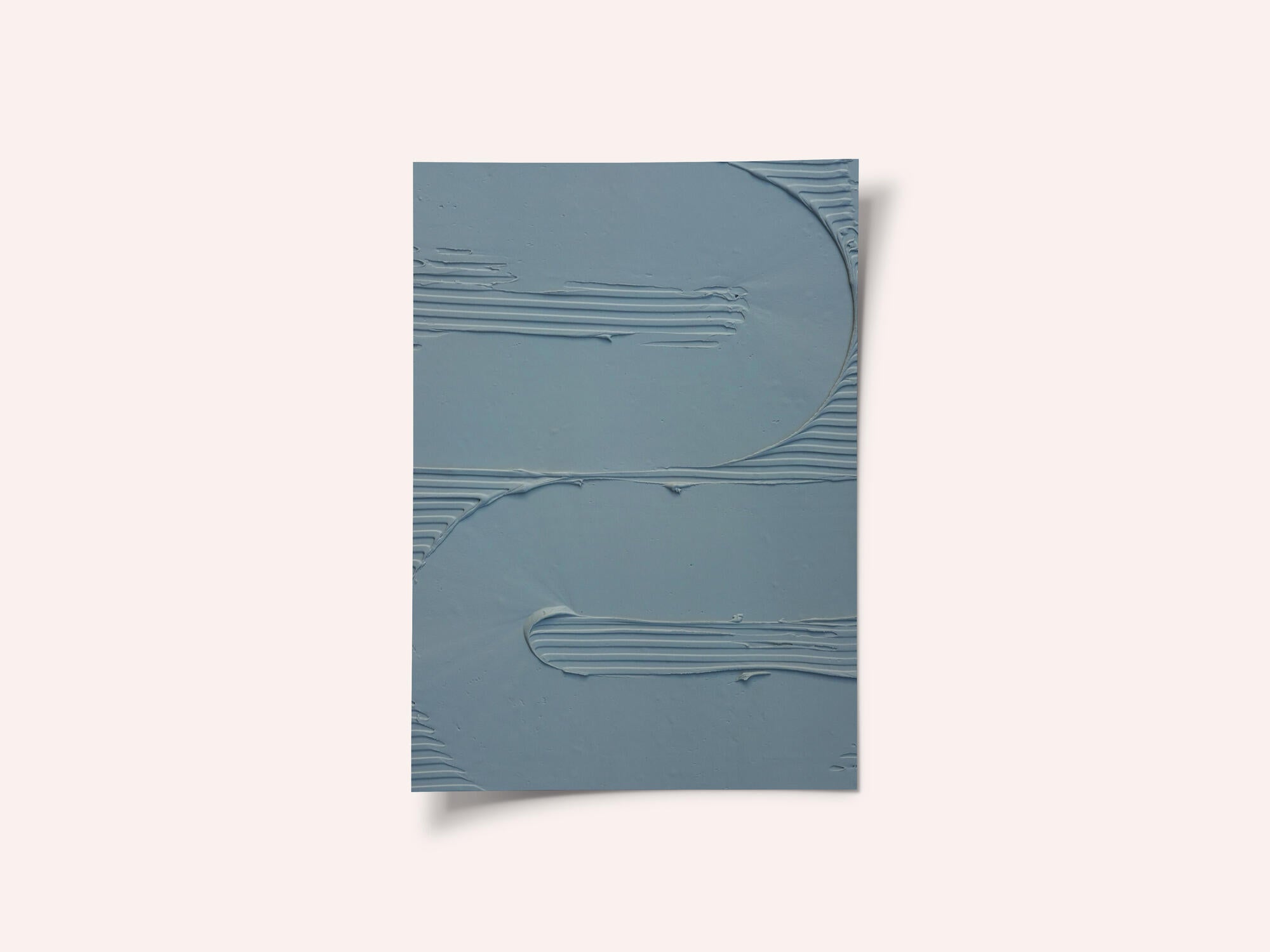 Mud Texture 12 Blue