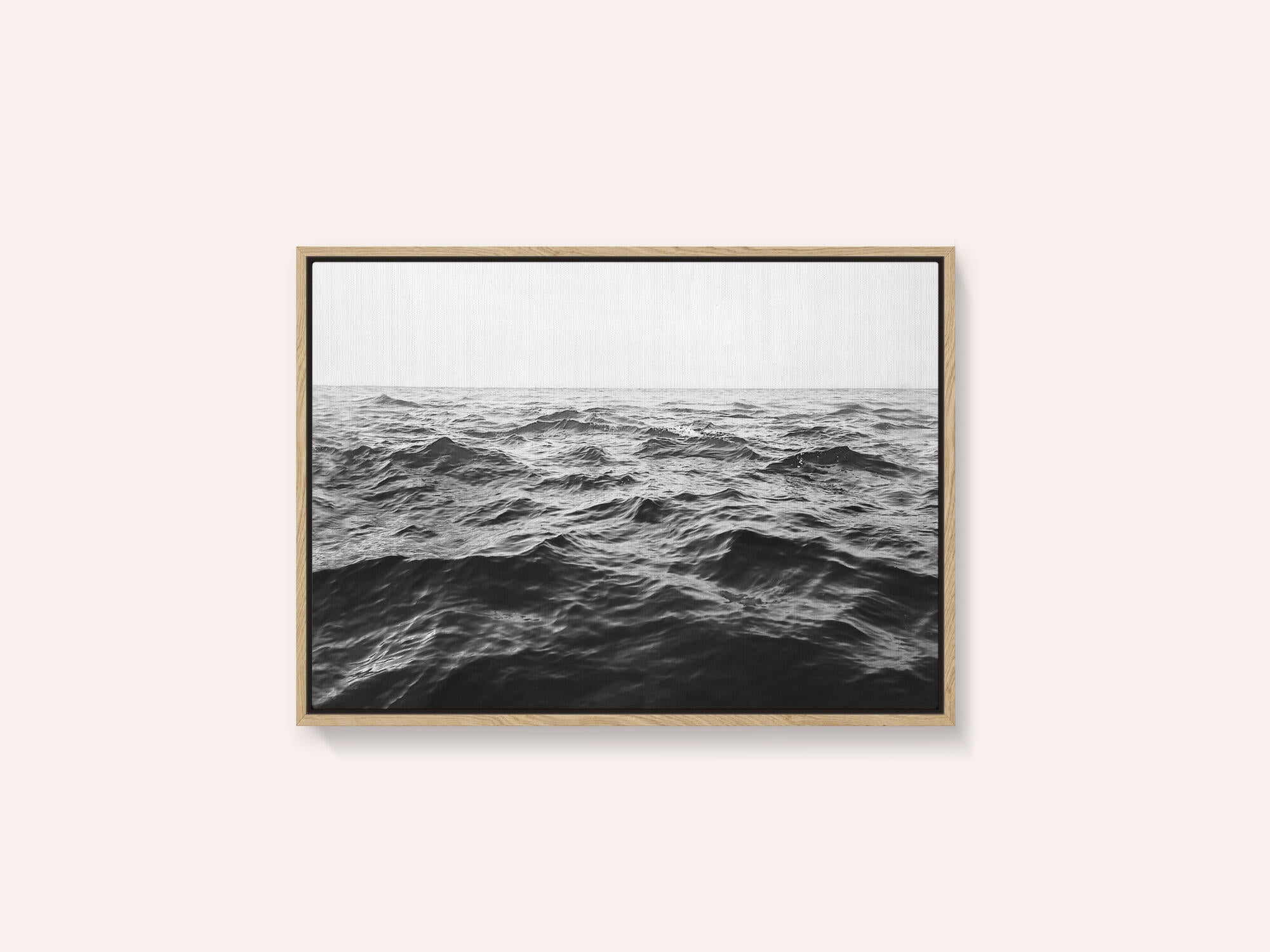 Wavy Horizon BW