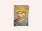 Self Portrait With Straw Hat