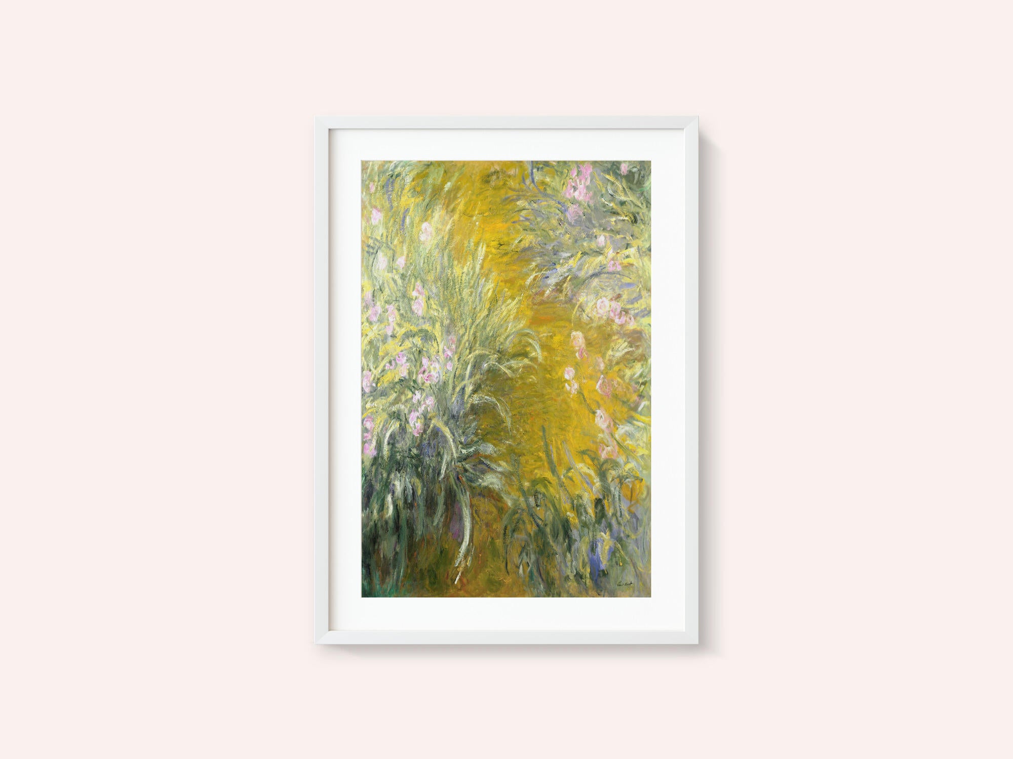 The Path through the Irises