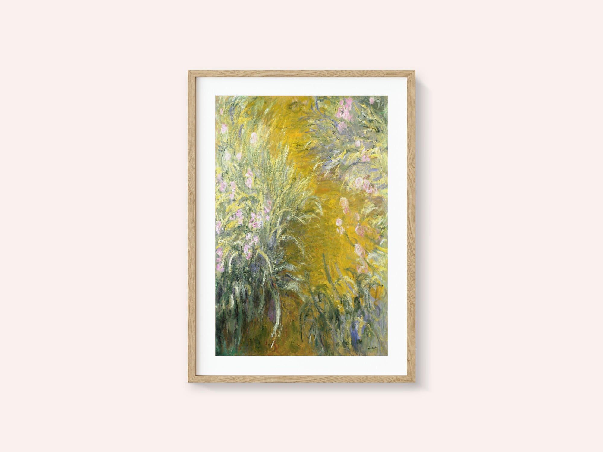 The Path through the Irises