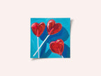 Heart Lollipops