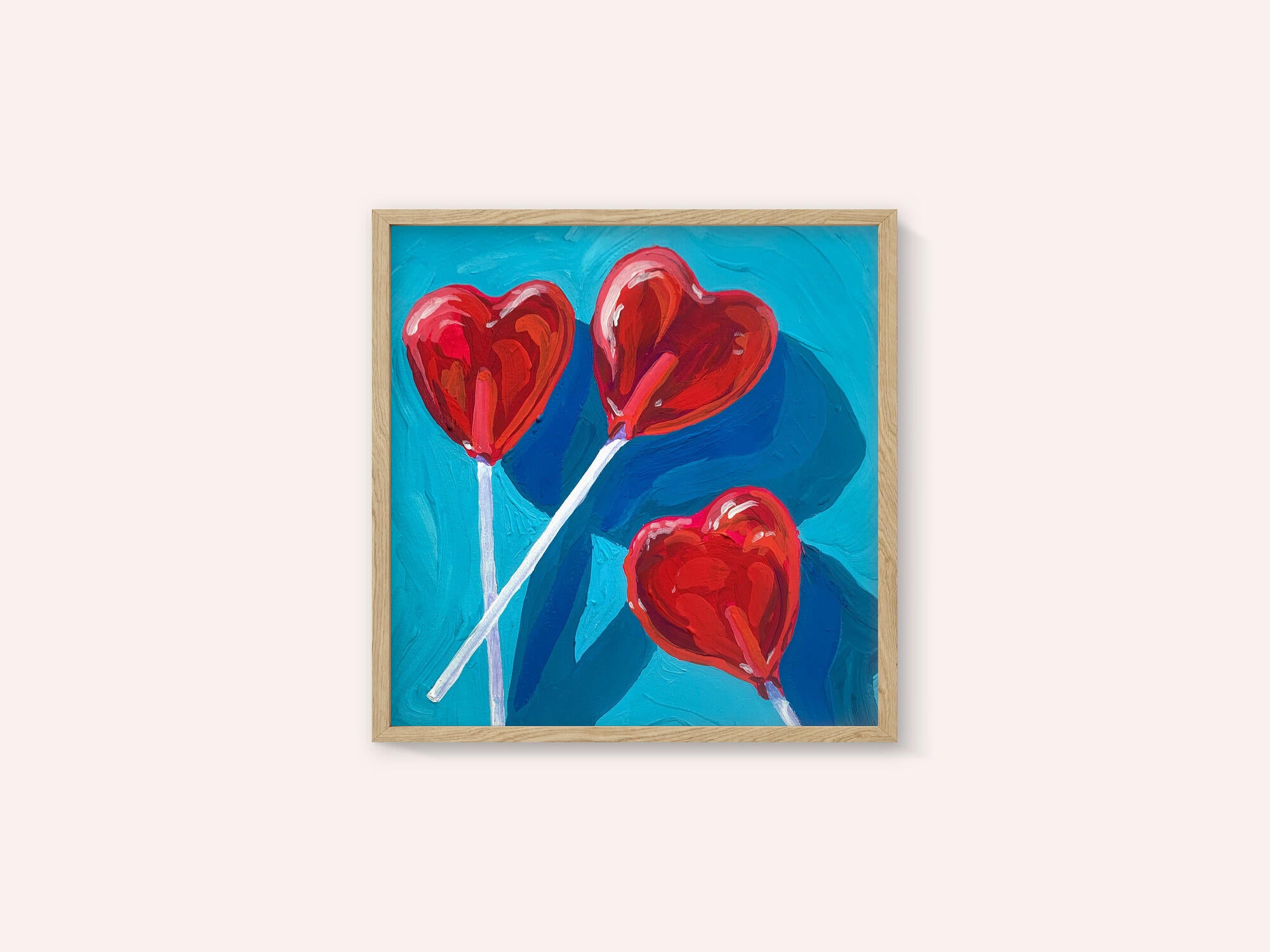 Heart Lollipops