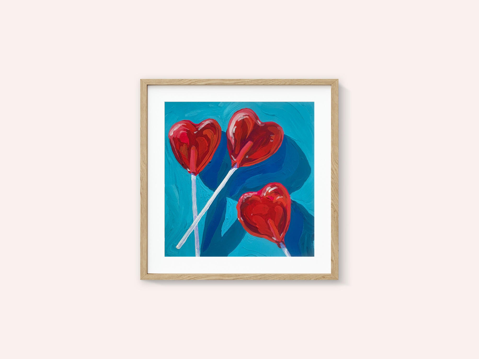 Heart Lollipops