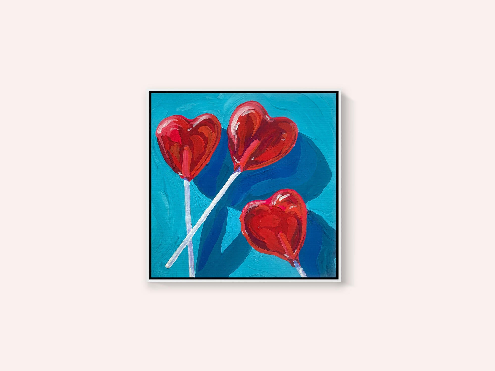Heart Lollipops