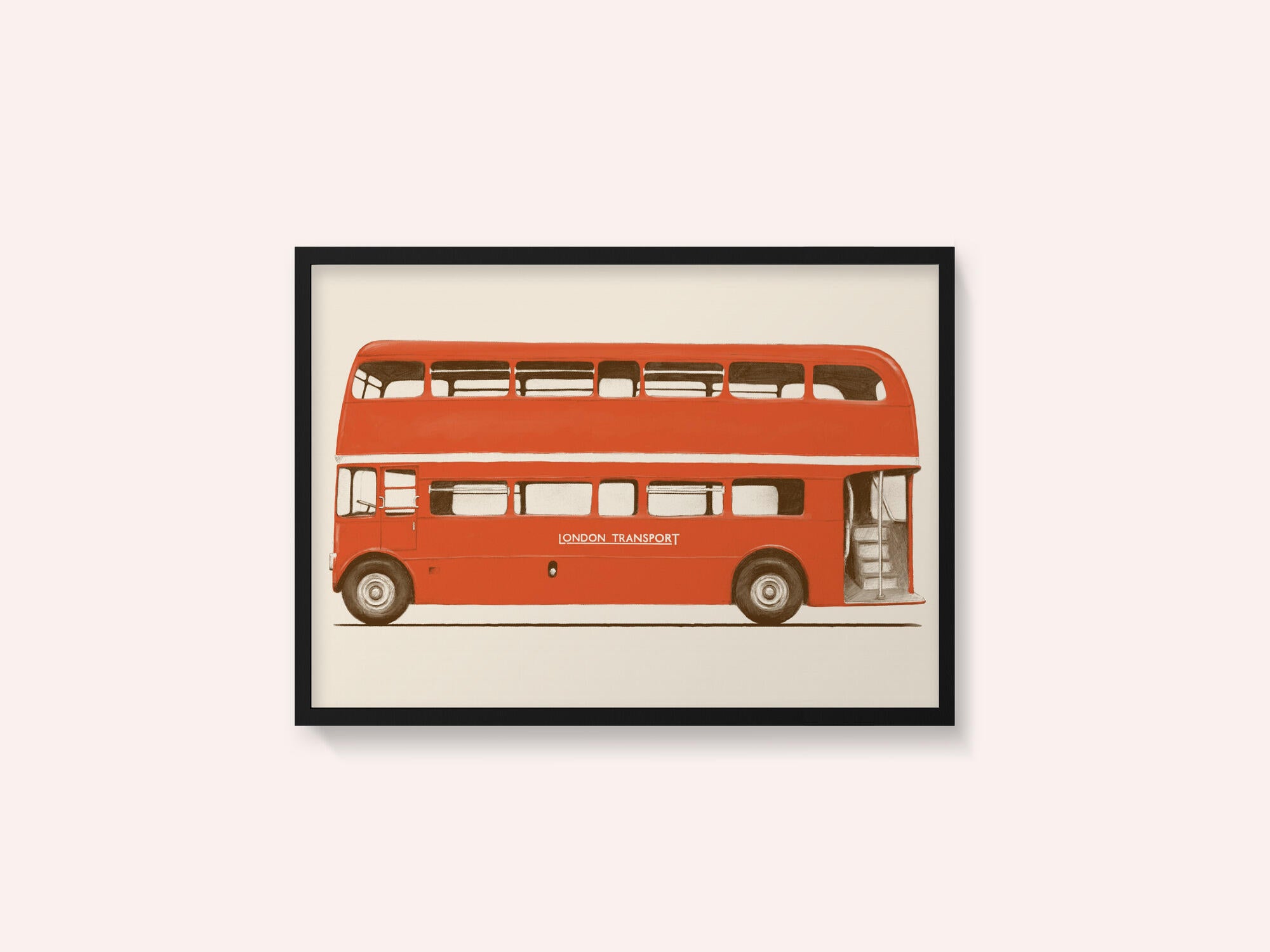 Red English Bus