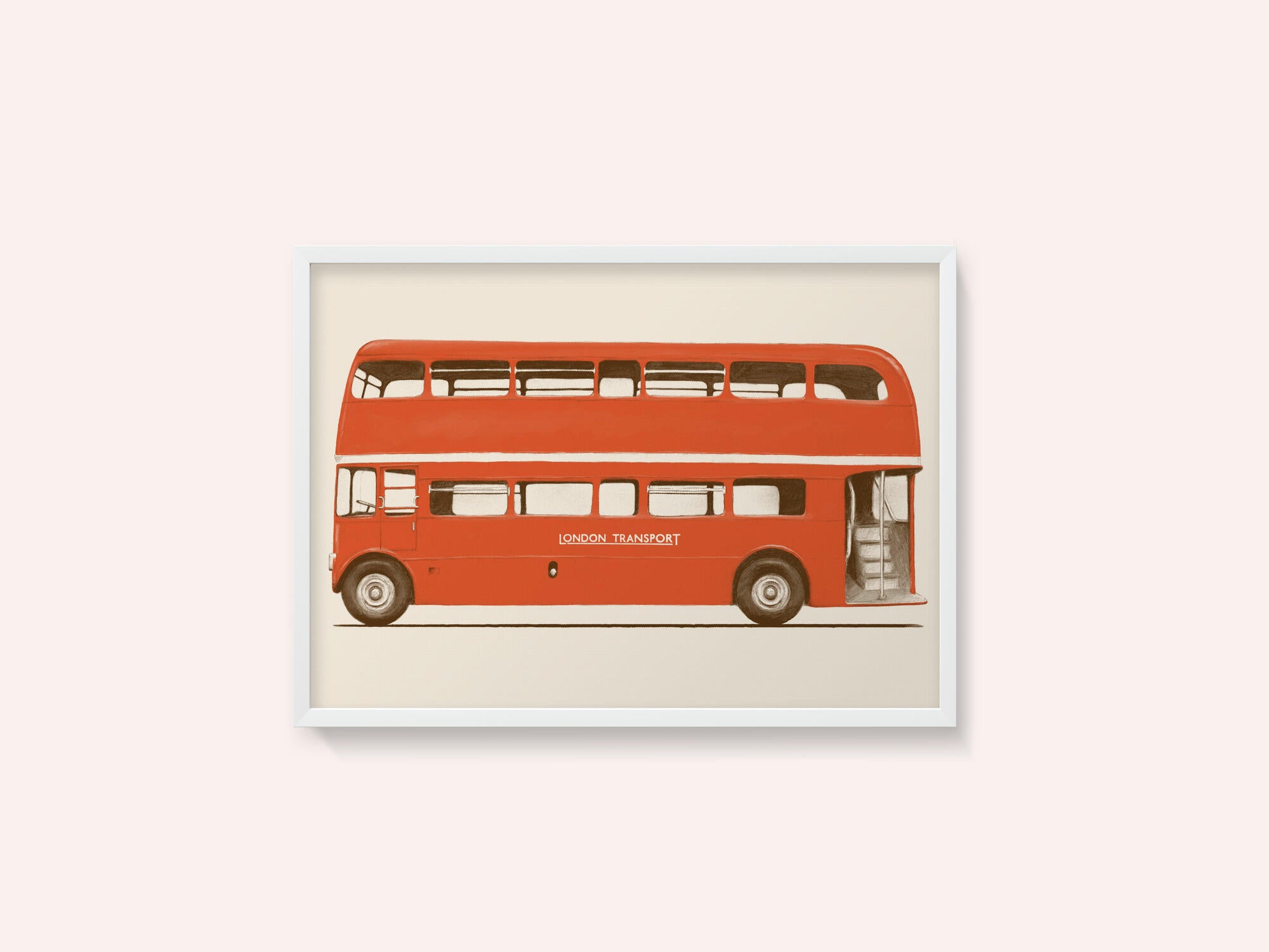 Red English Bus