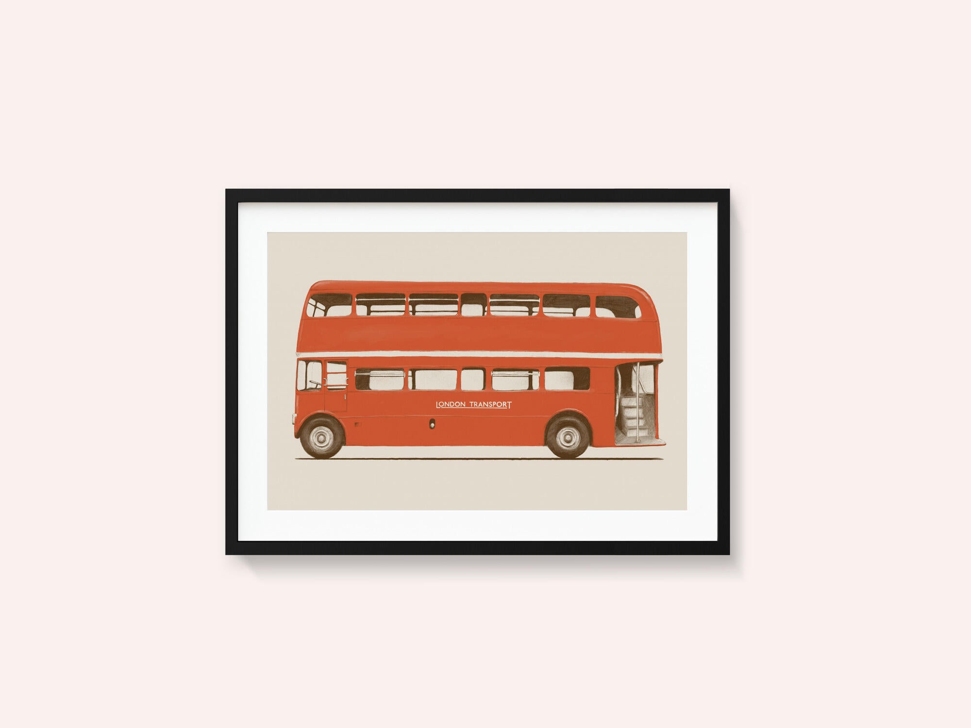 Red English Bus