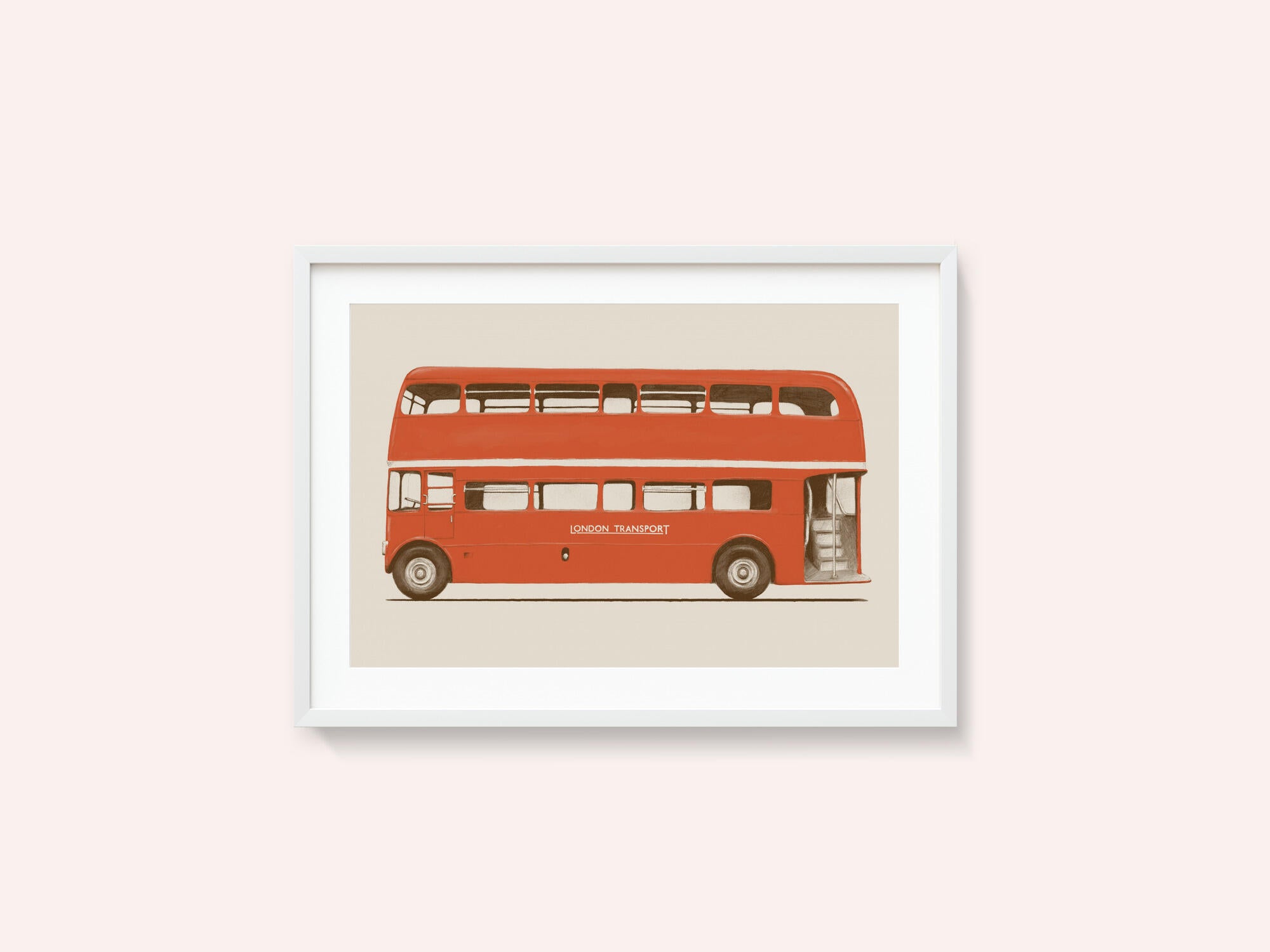 Red English Bus