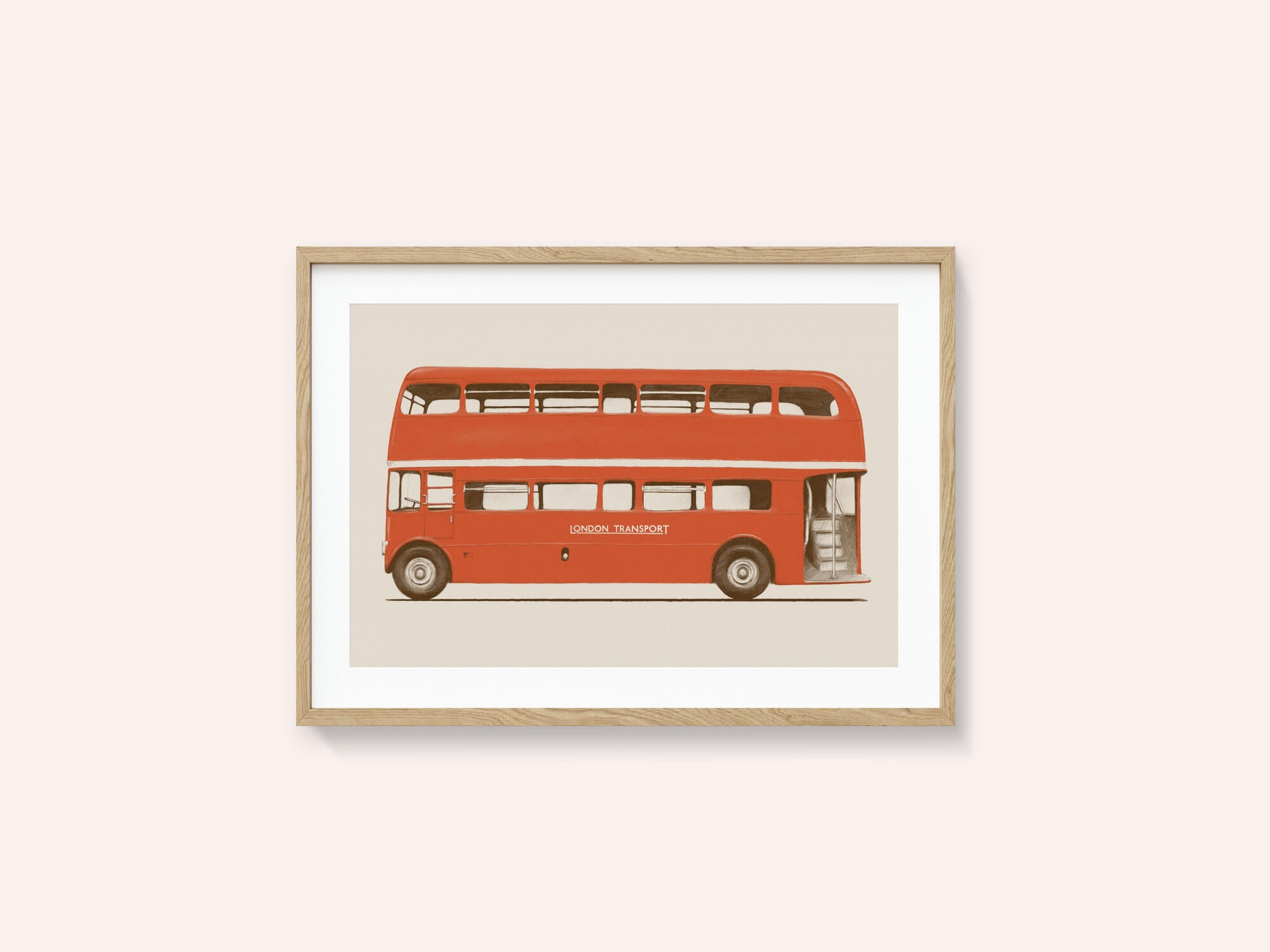 Red English Bus