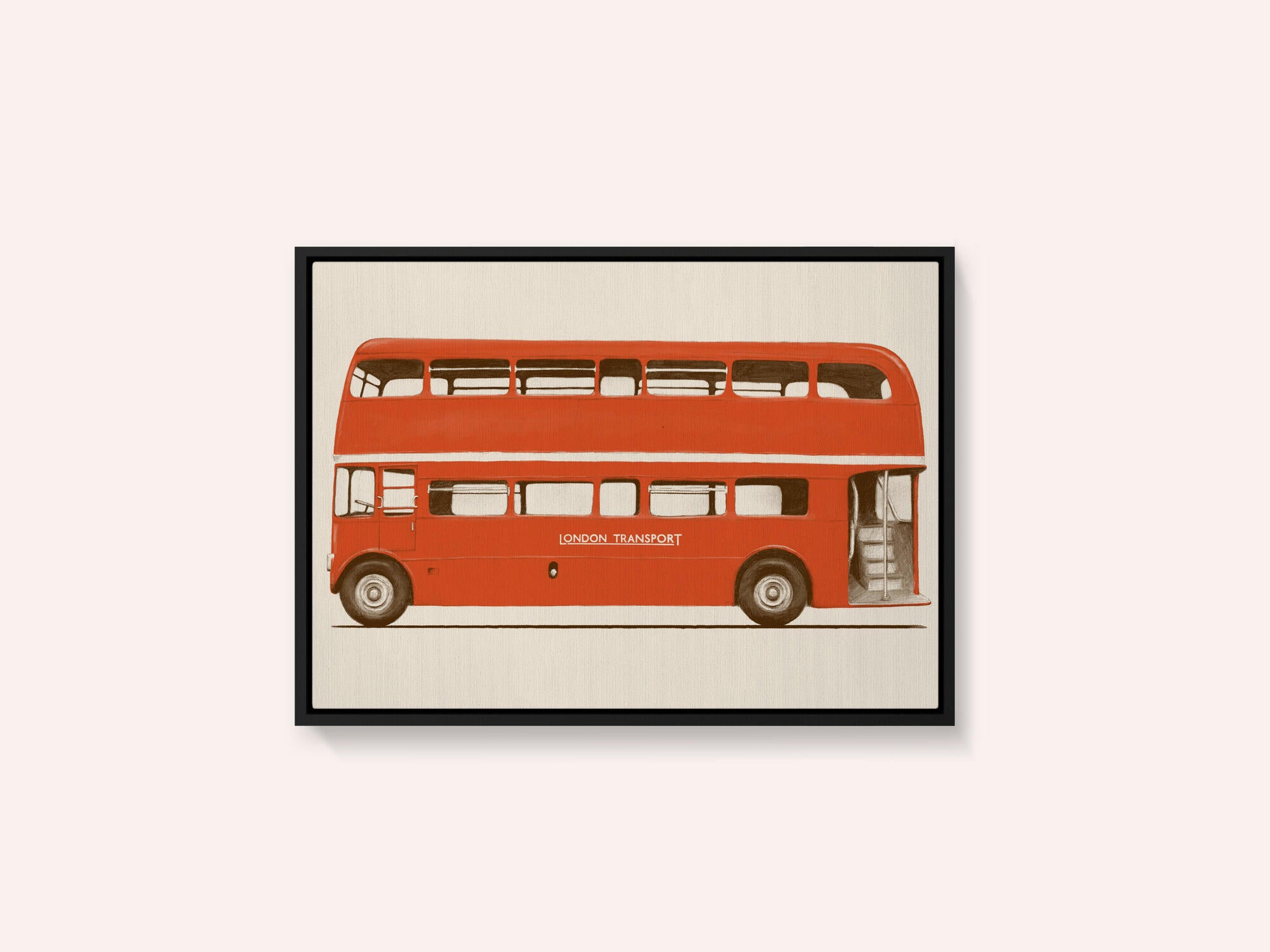 Red English Bus
