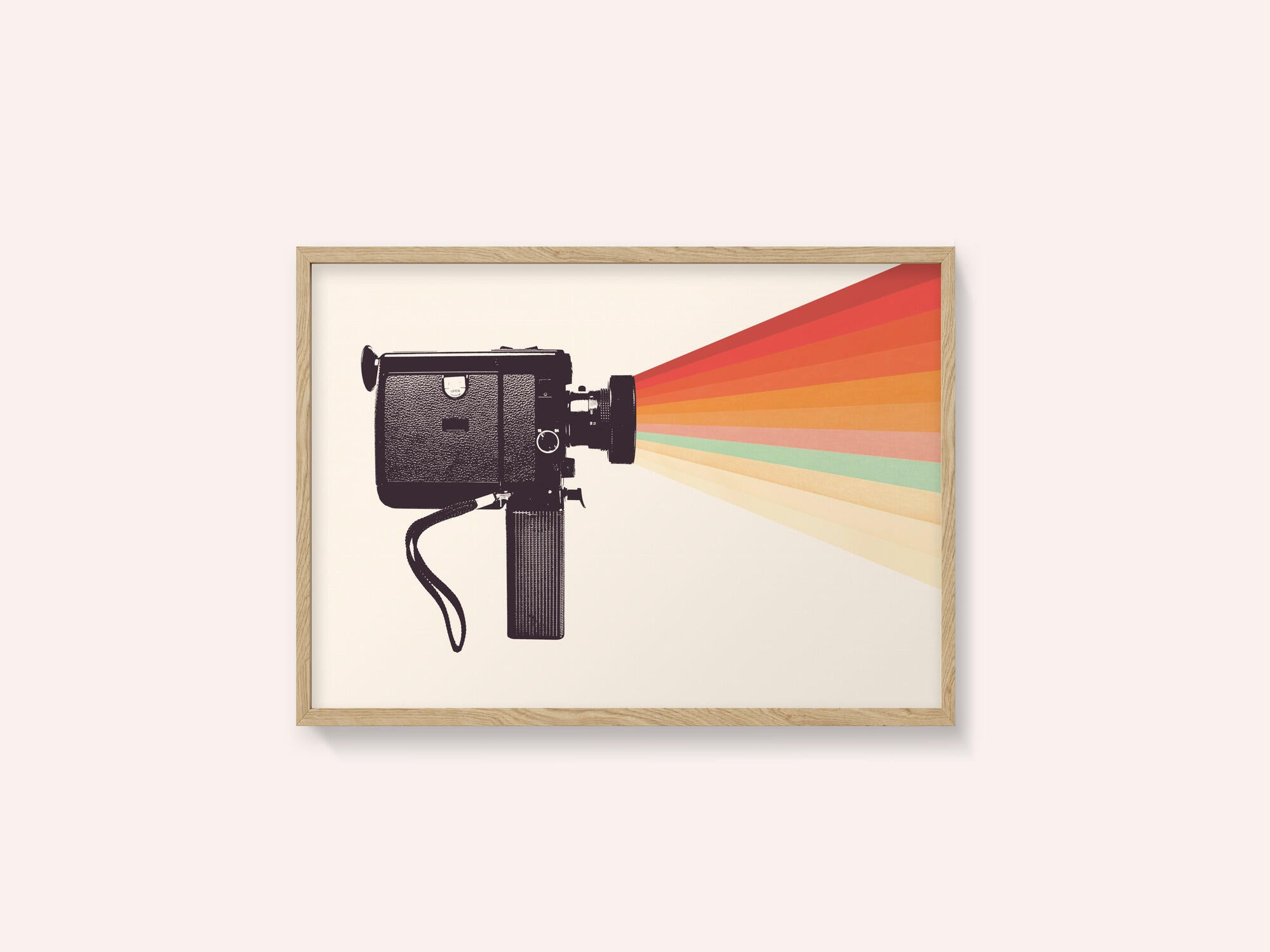 Movie Camera Rainbow