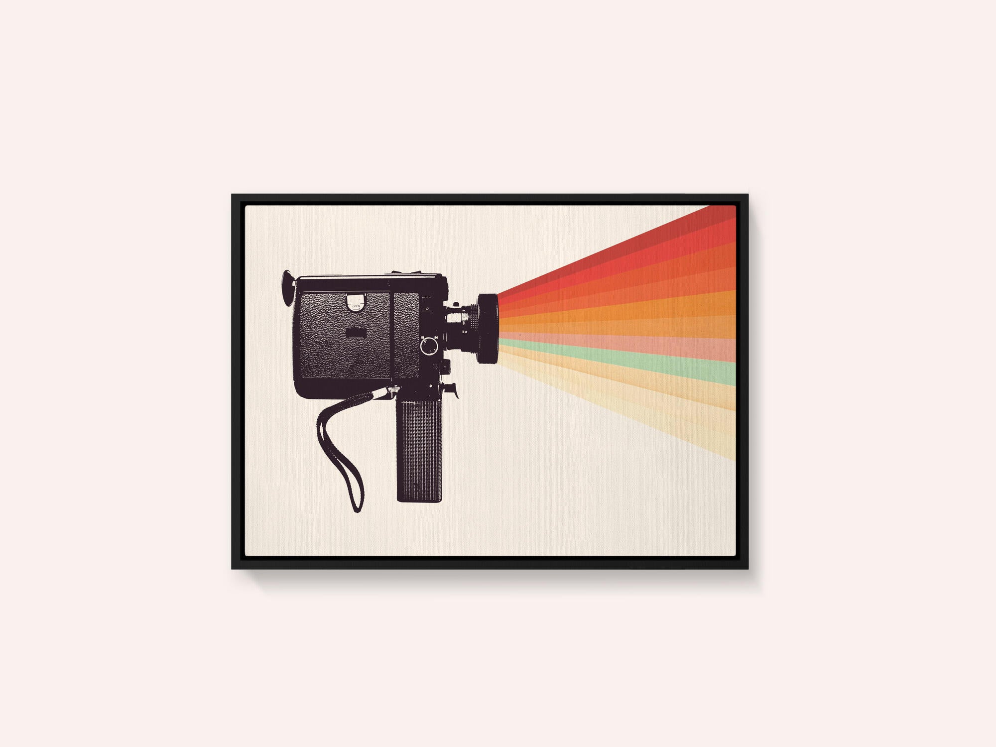 Movie Camera Rainbow
