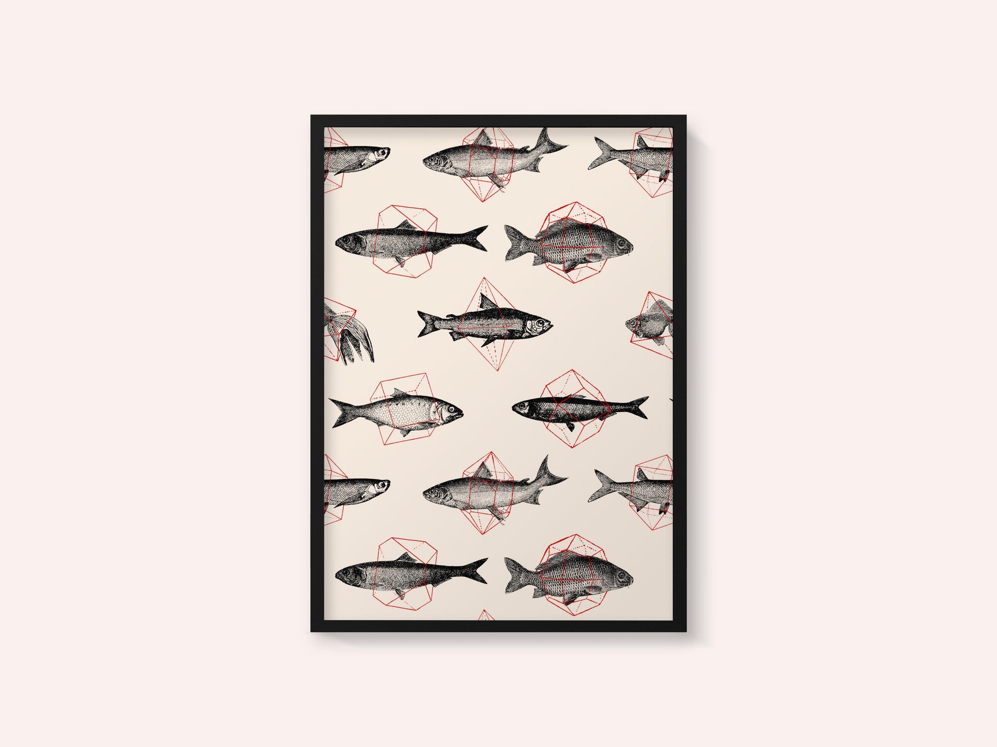 Fishes In Geometrics Nº4