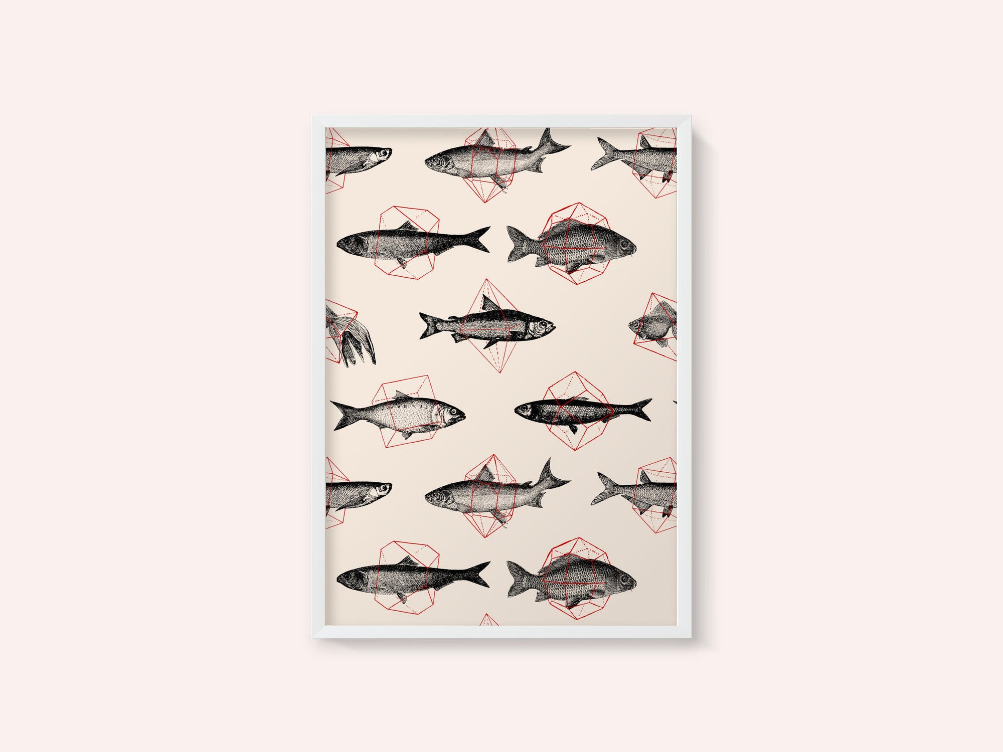 Fishes In Geometrics Nº4