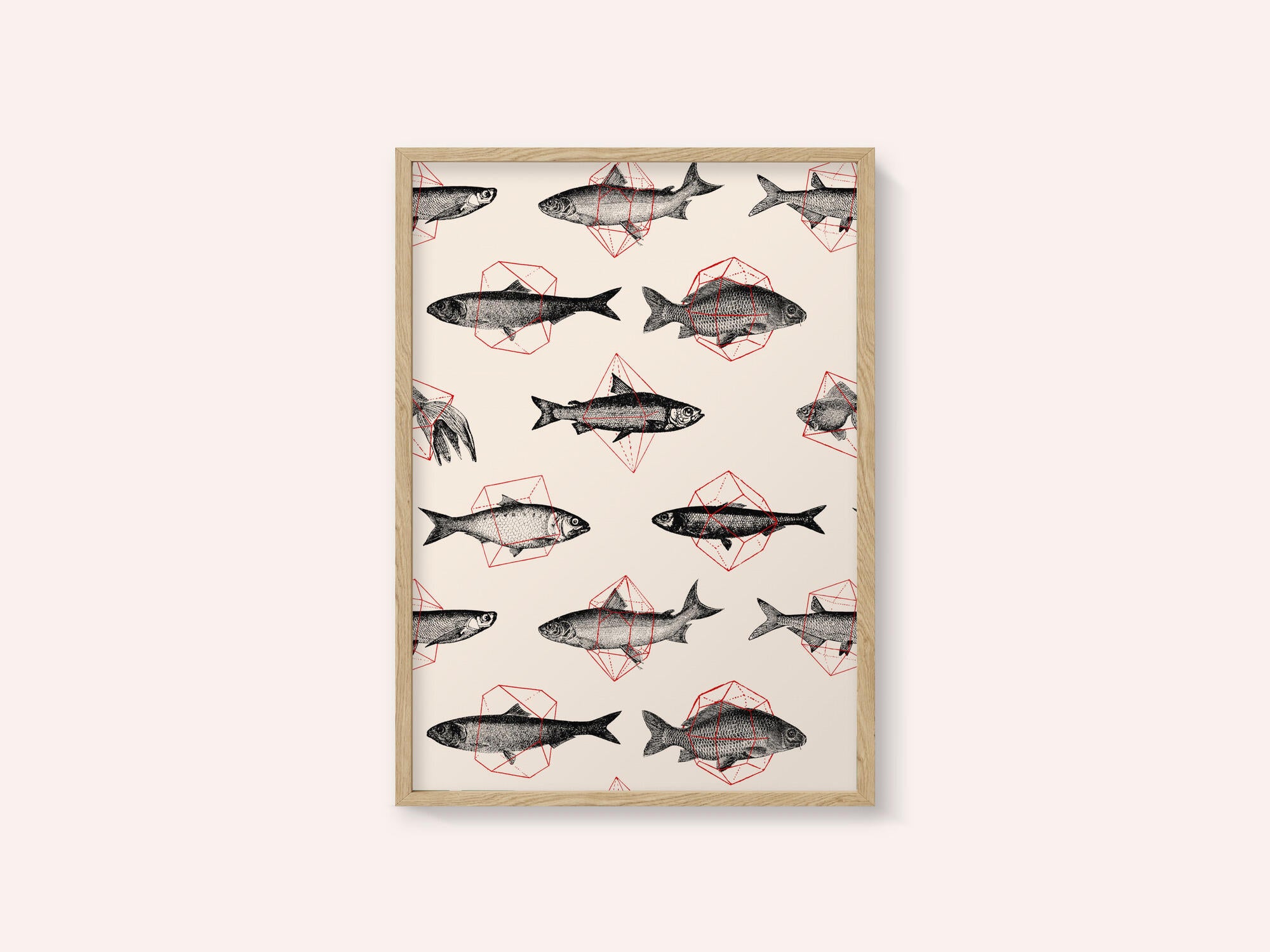 Fishes In Geometrics Nº4