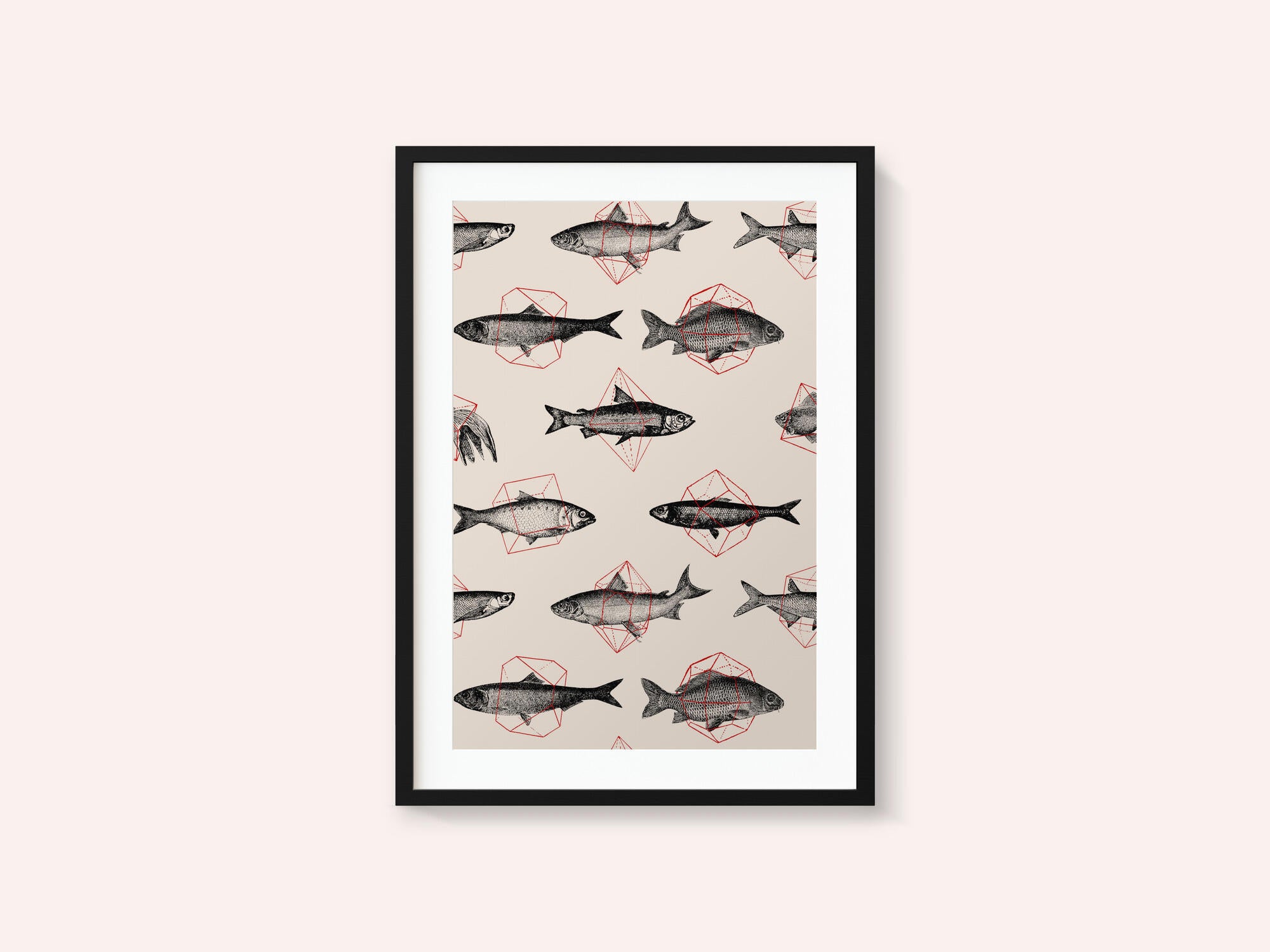 Fishes In Geometrics Nº4