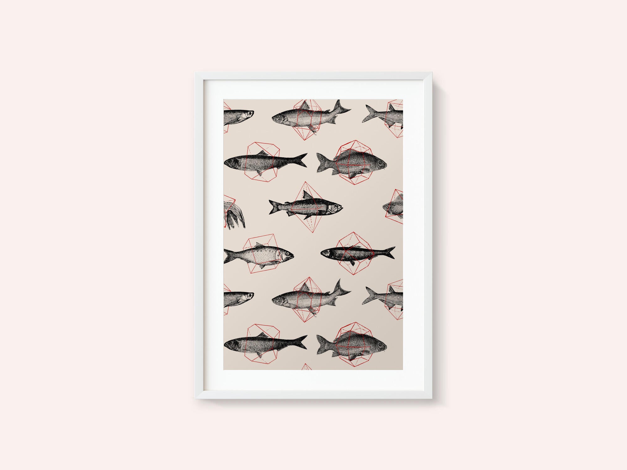 Fishes In Geometrics Nº4