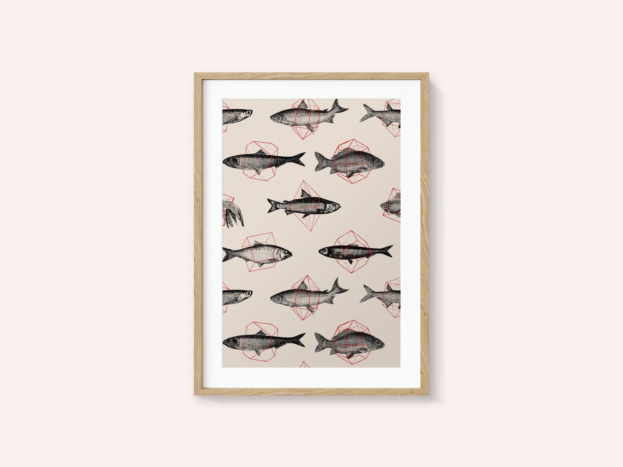 Fishes In Geometrics Nº4