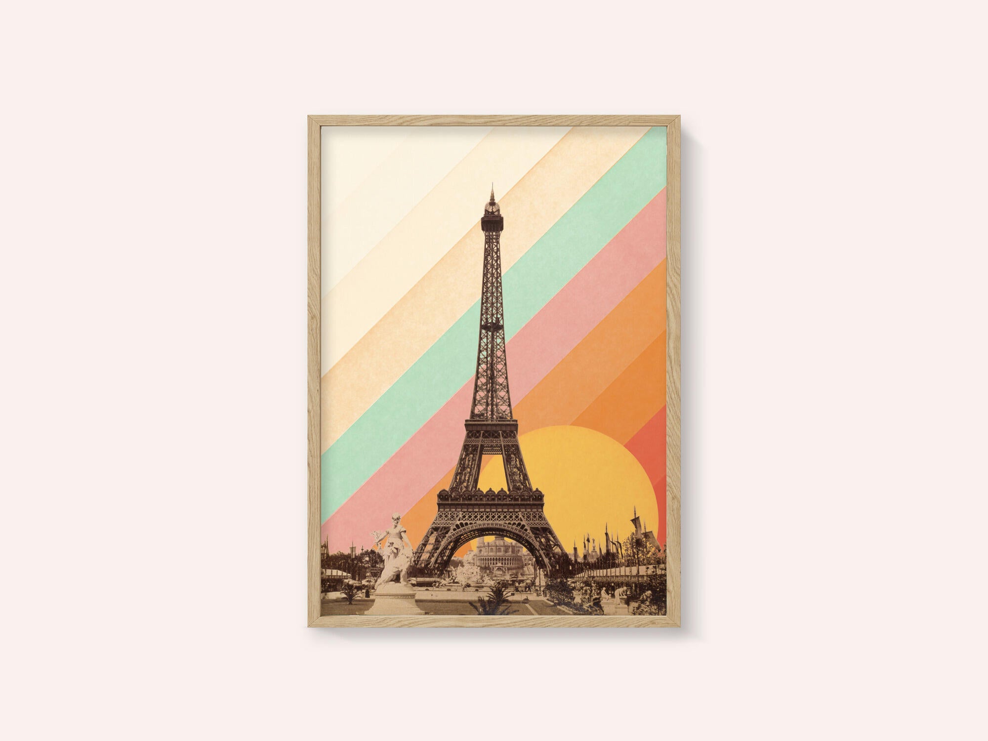 Eiffel Tower Rainbow