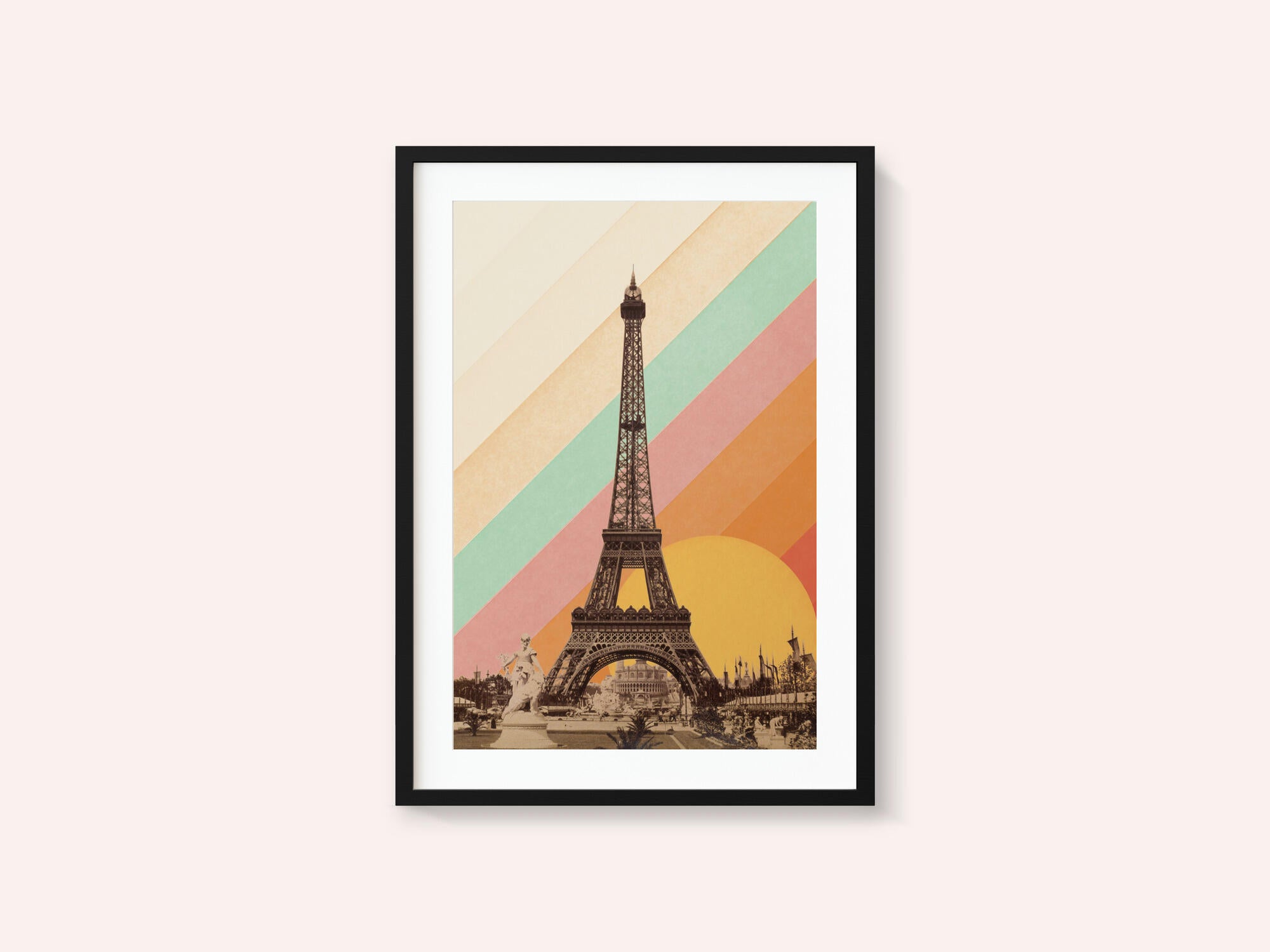 Eiffel Tower Rainbow