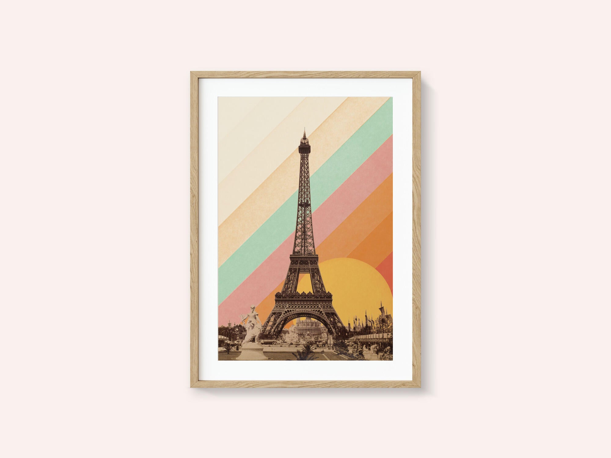 Eiffel Tower Rainbow