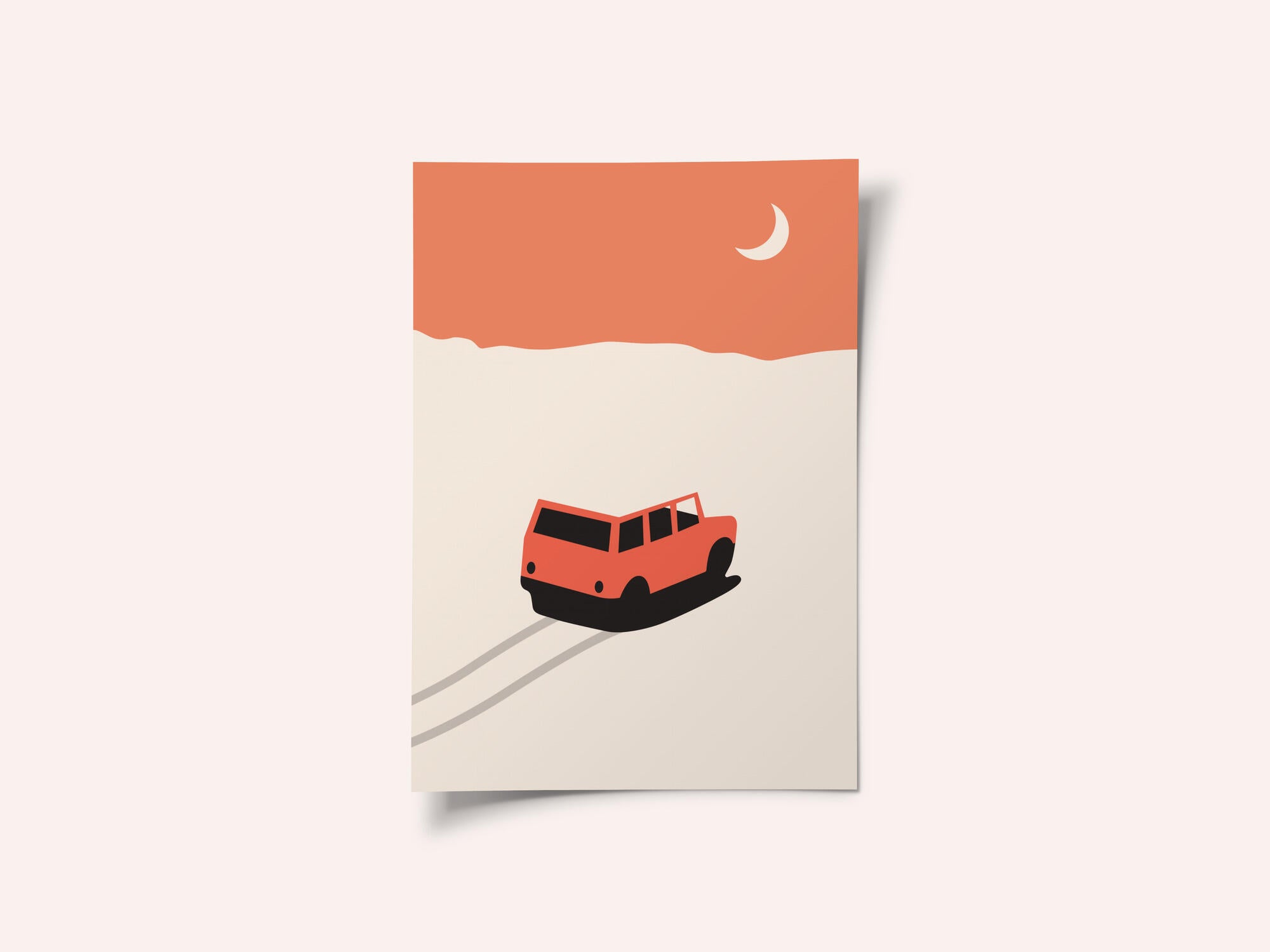 Car In Desert
