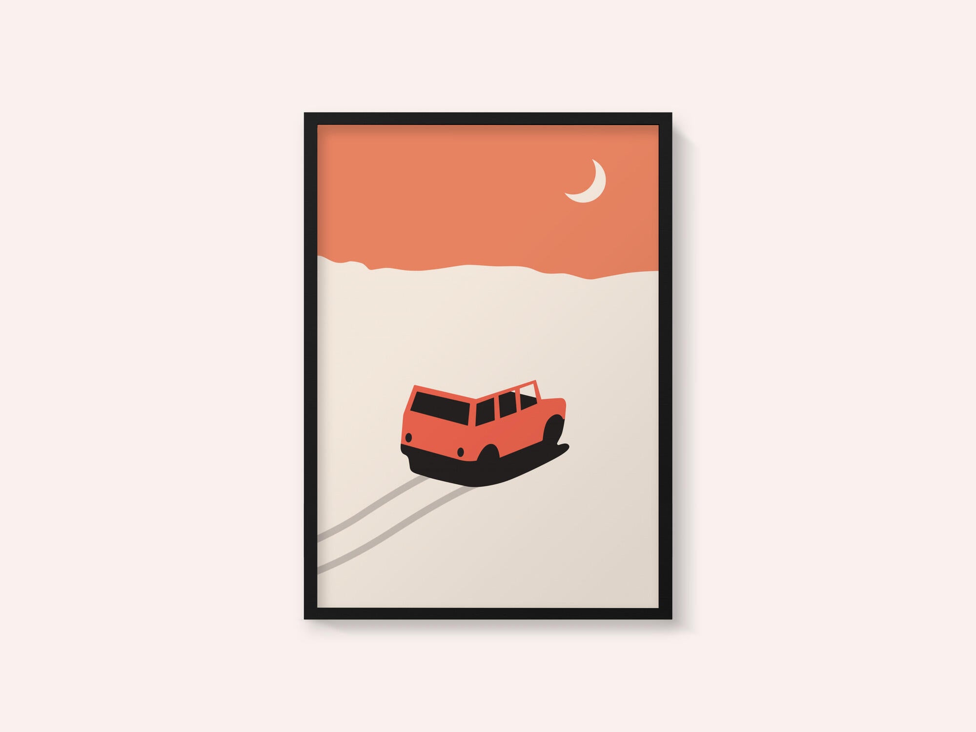 Car In Desert