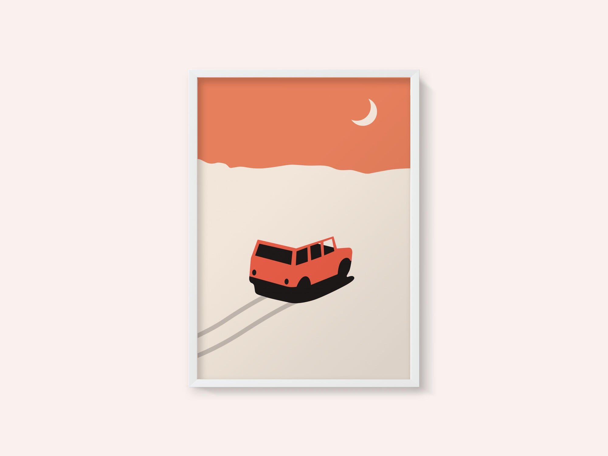 Car In Desert