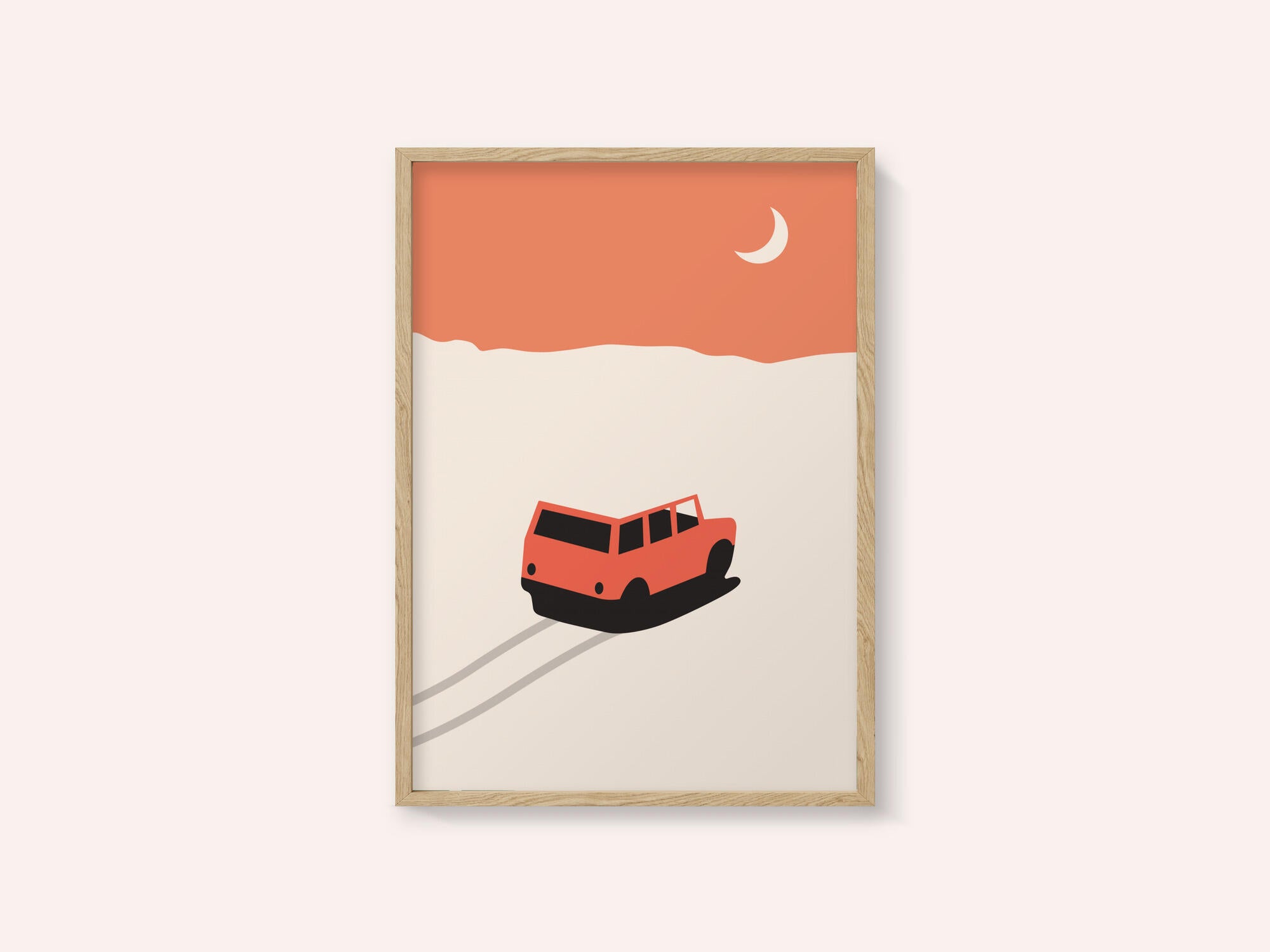 Car In Desert