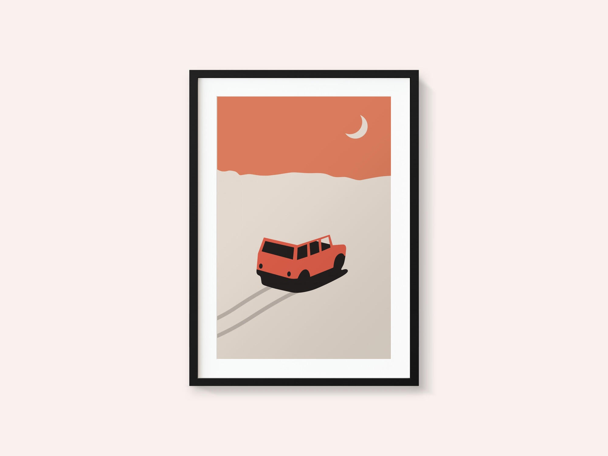 Car In Desert