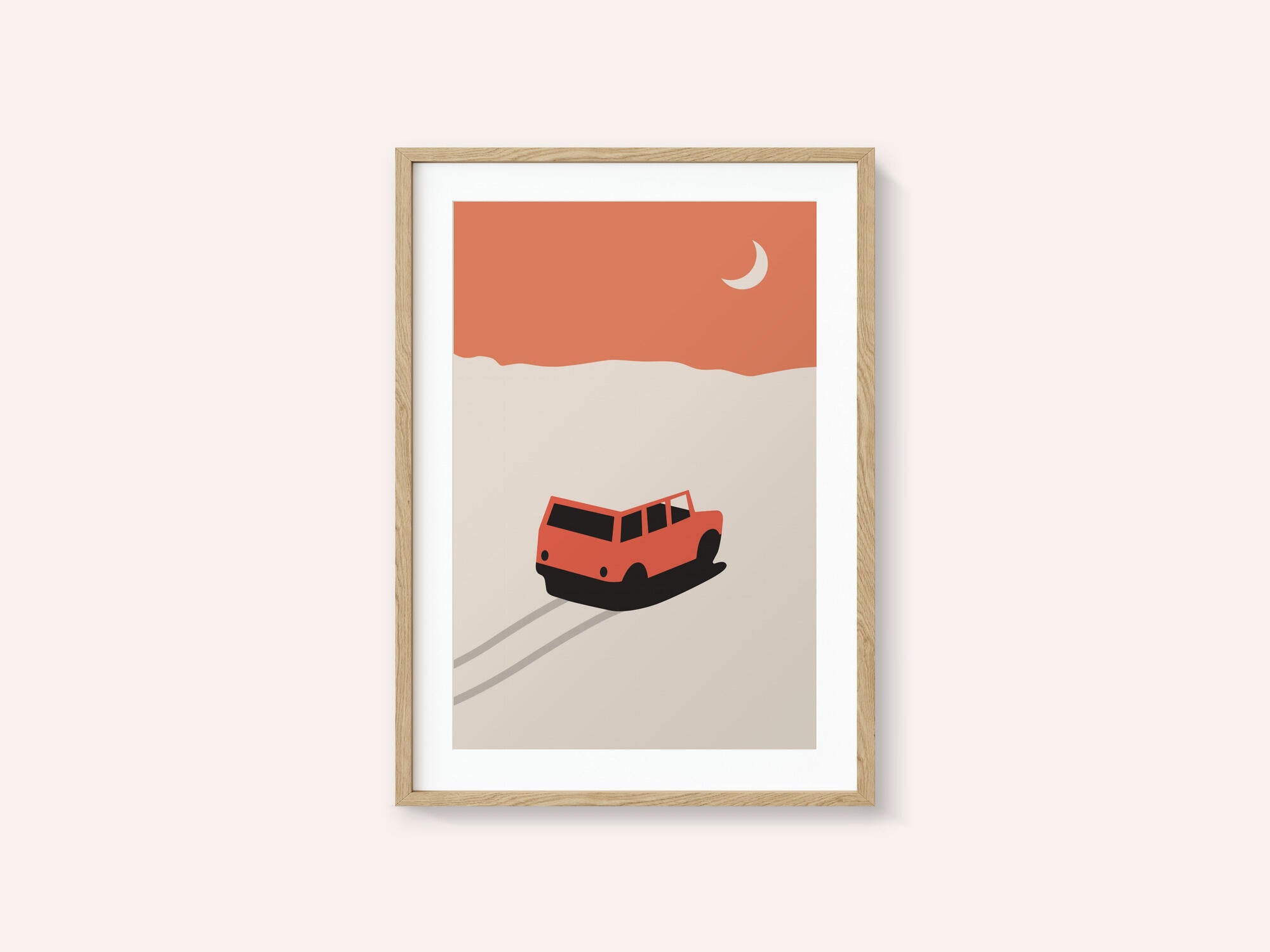 Car In Desert