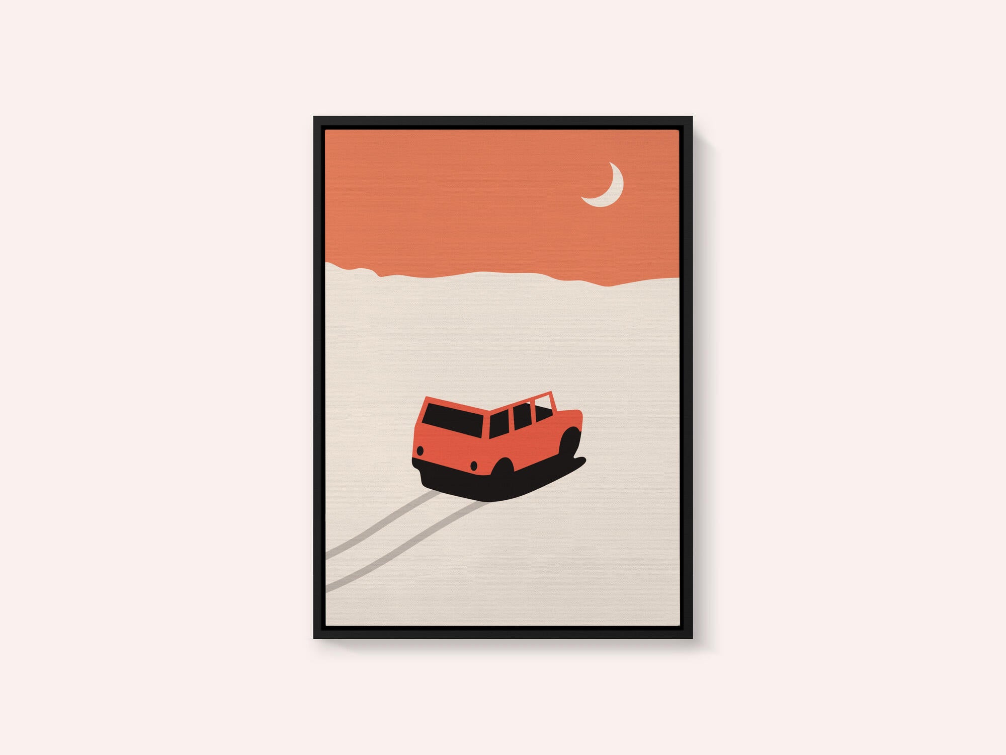 Car In Desert