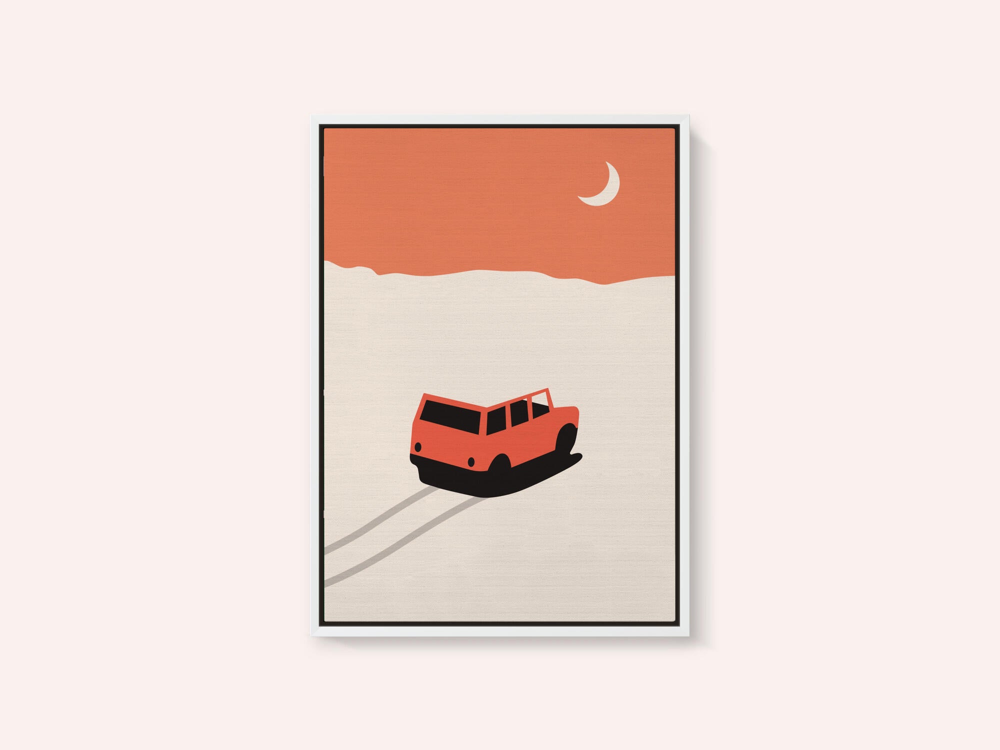Car In Desert