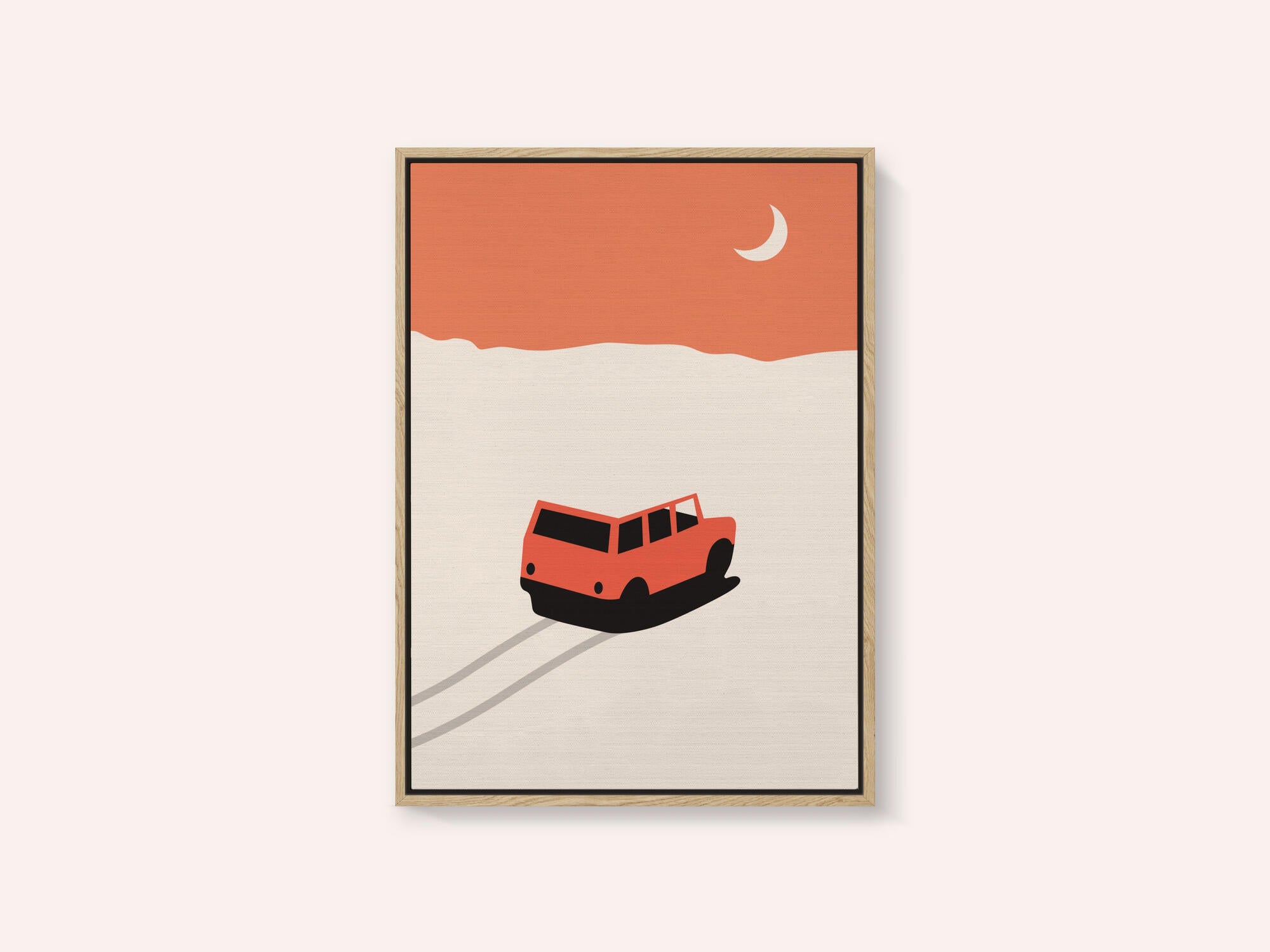 Car In Desert