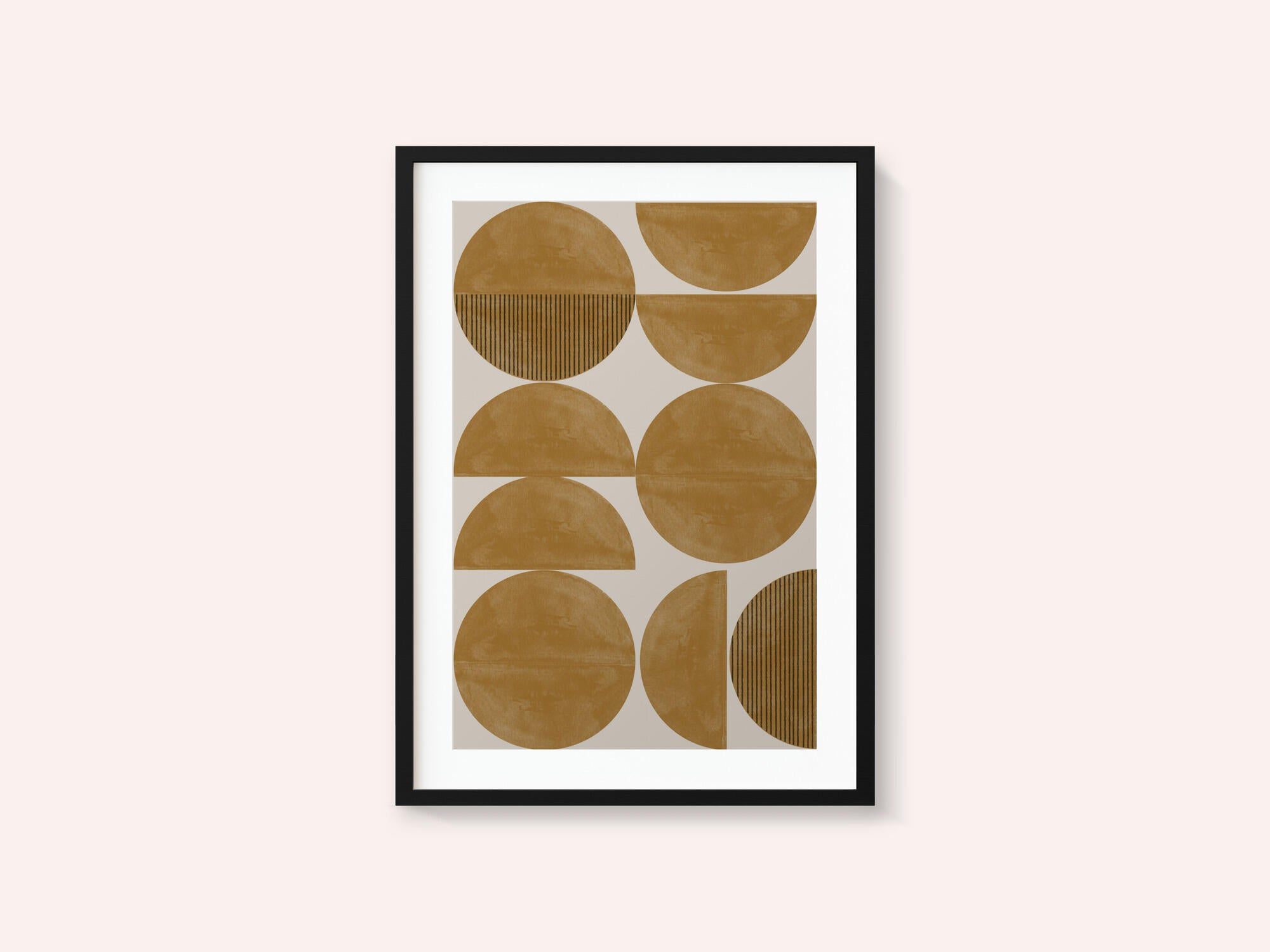 Golden Geometric Rhythm