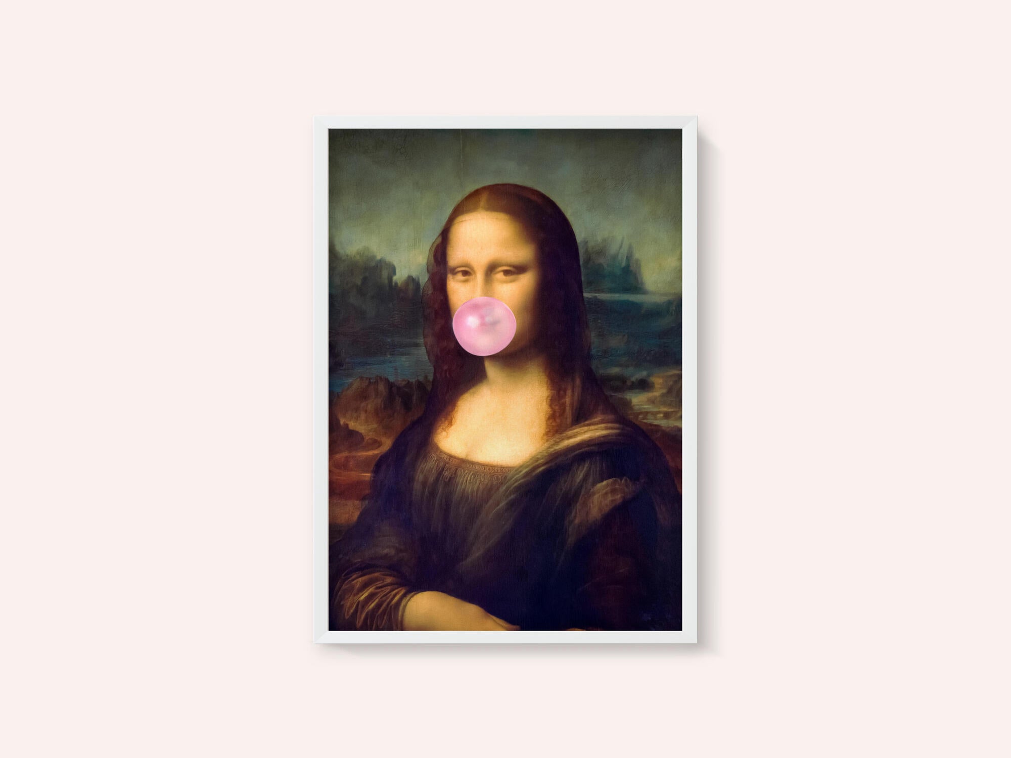 Mona Lisa Bubble Gum
