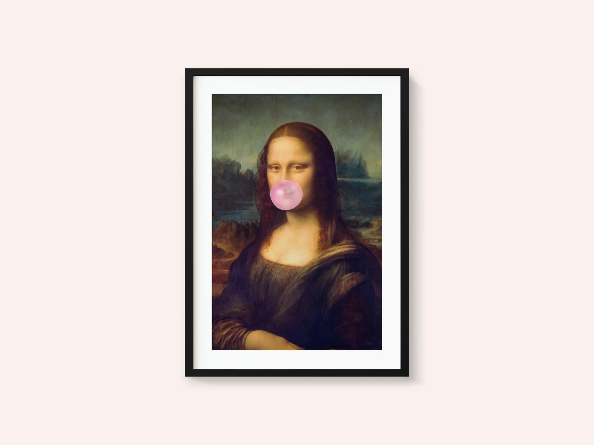 Mona Lisa Bubble Gum