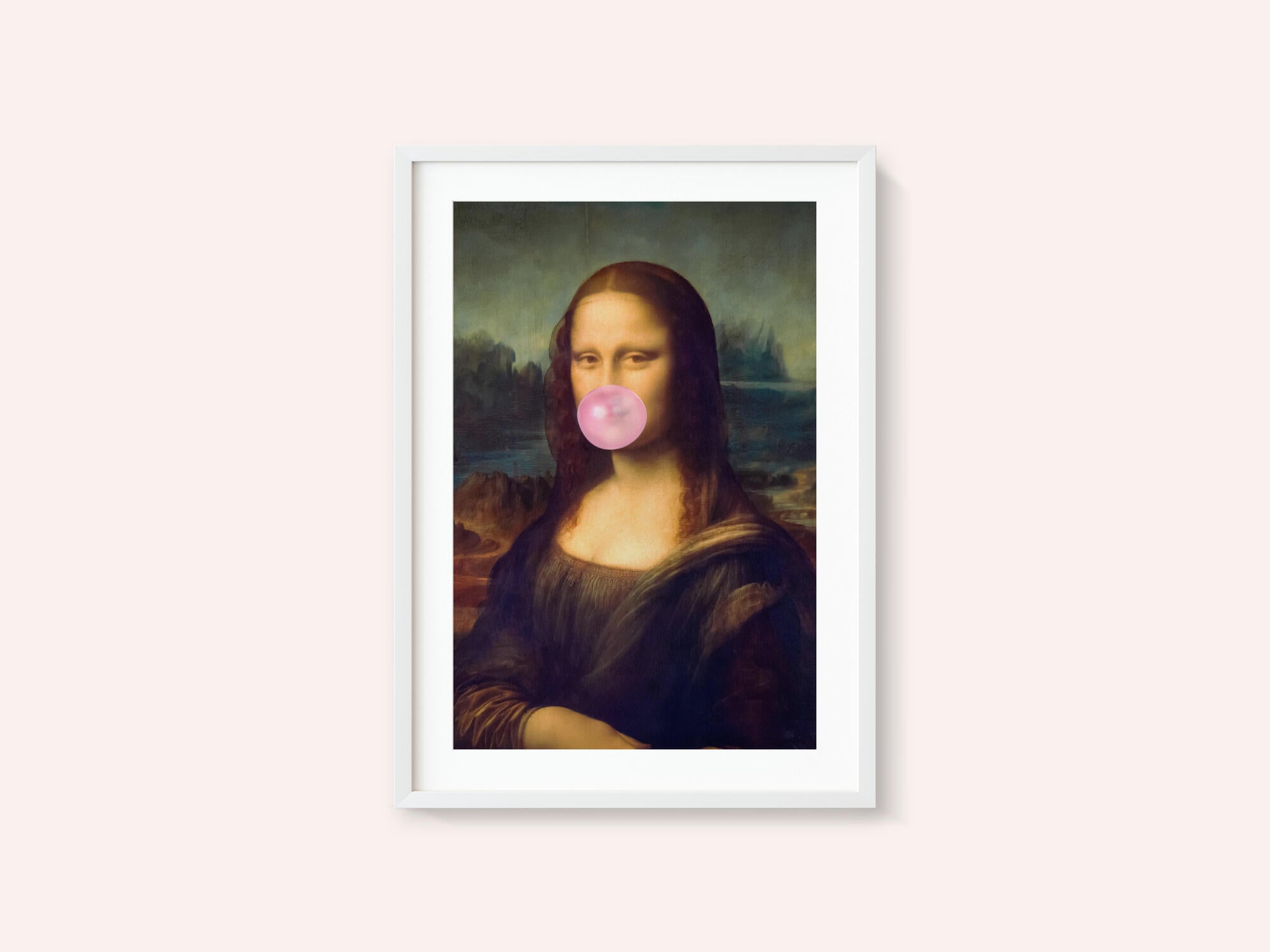 Mona Lisa Bubble Gum
